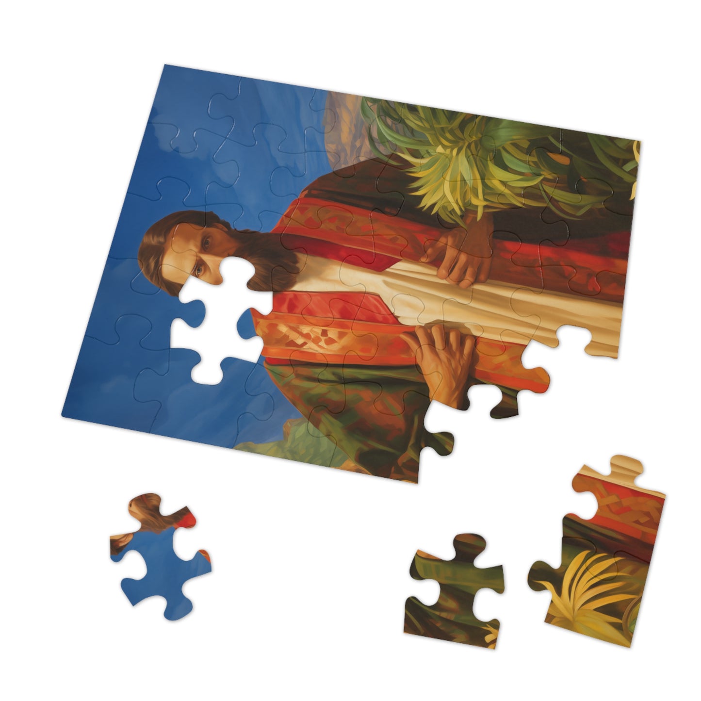 Saint John the Baptist - Puzzle and Keepsake Tin - Jigsaw Puzzle (30, 110, 252, 500,1000-Piece) - Religious Puzzle