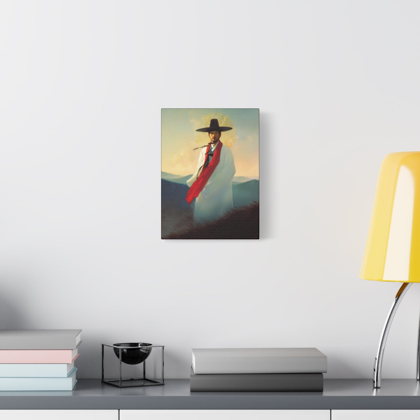 Saint Andrew Kim Taegon - Multiple Sizes - Catholic Home art - Museum Wrapped Canvas - Sanctified Souls Print - Martyr Saint