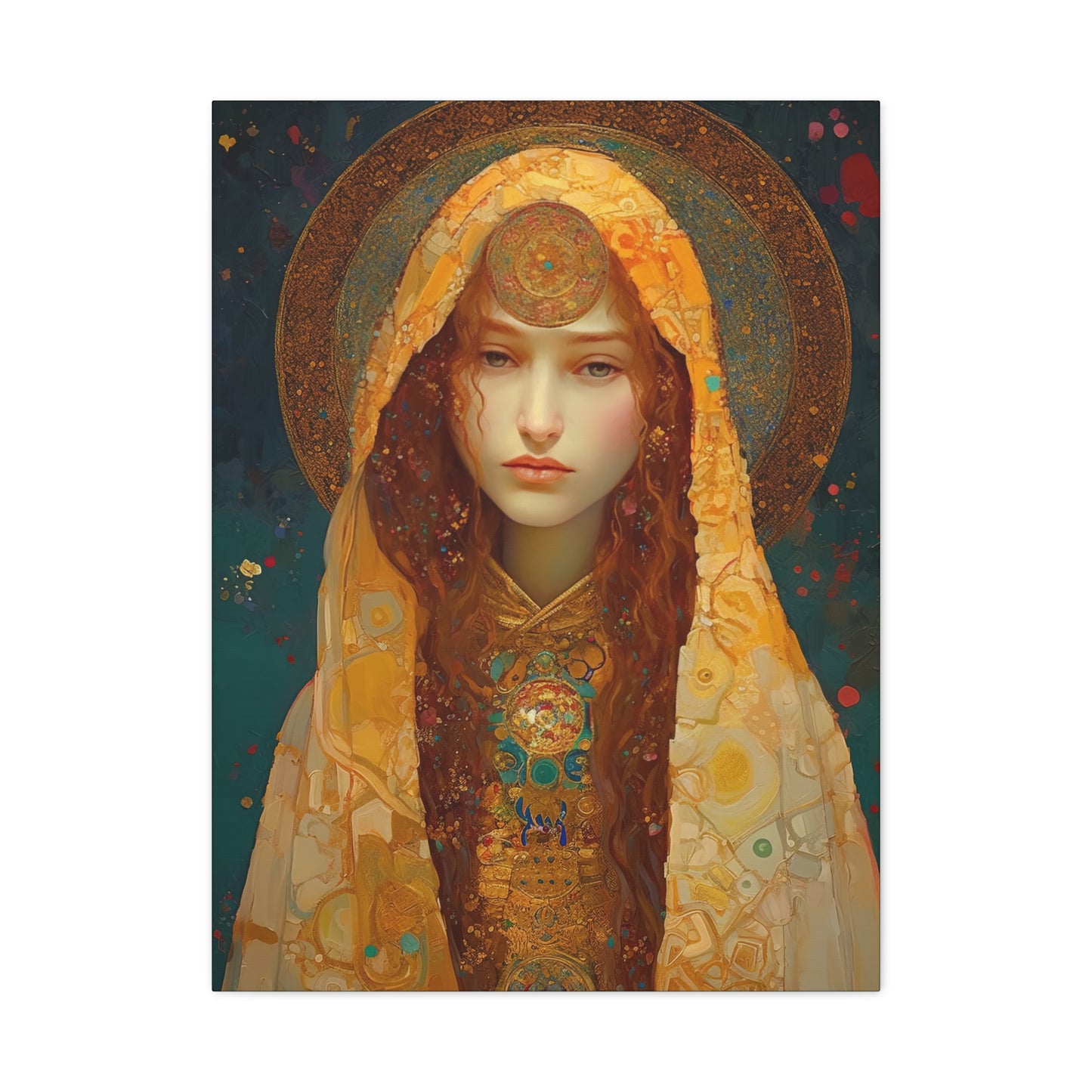 Saint Mary Magdalene Canvas Print - Multiple Sizes - Catholic Home art - Museum Wrapped Canvas - Sanctified Souls Print