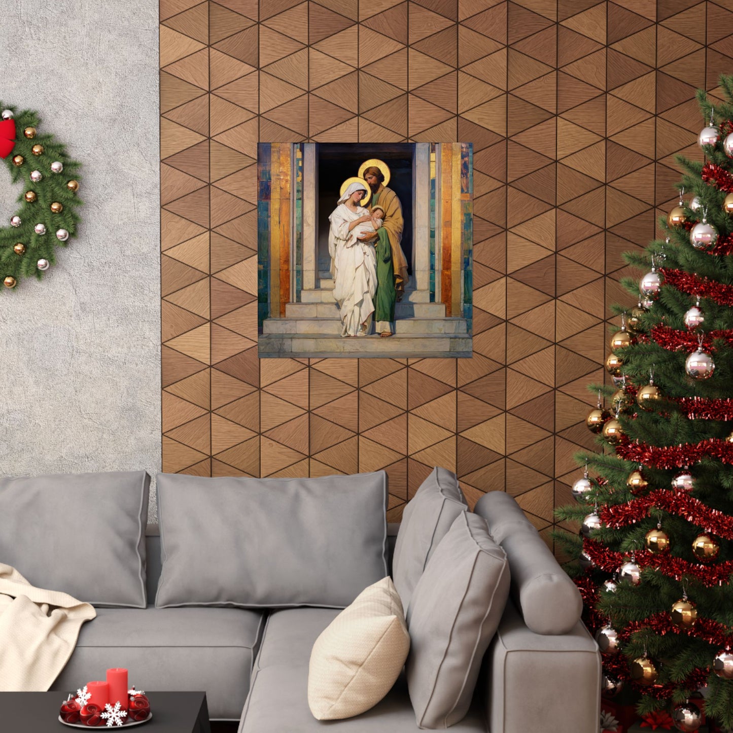The Feast of the Presentation of the Lord - Holy Family - Sanctified Souls Print - Multiple Sizes - Premium Matte Vertical Posters