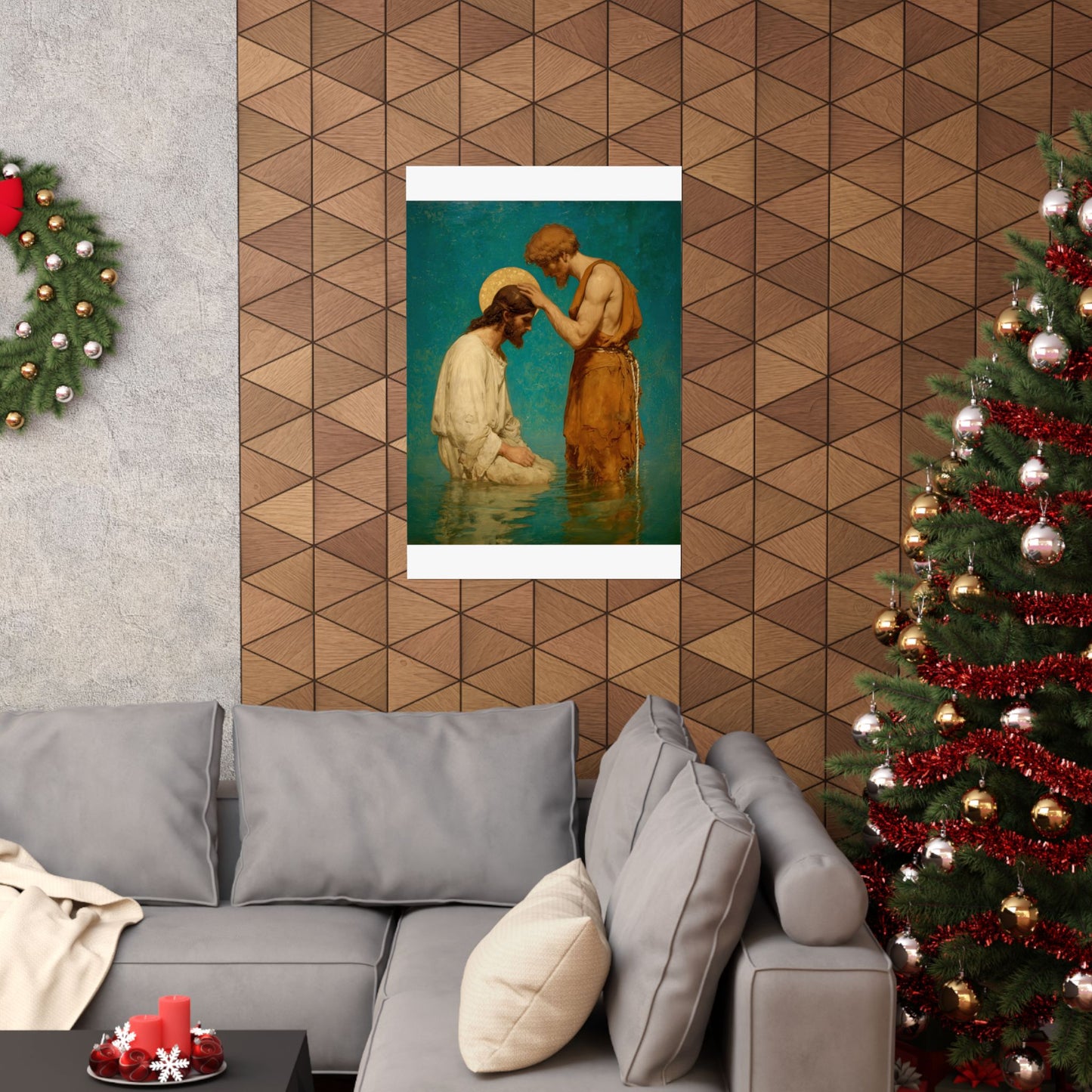 Saint John the Baptist, The Prophet and the Promise - Sanctified Souls Print - Multiple Sizes - Premium Matte Vertical Posters