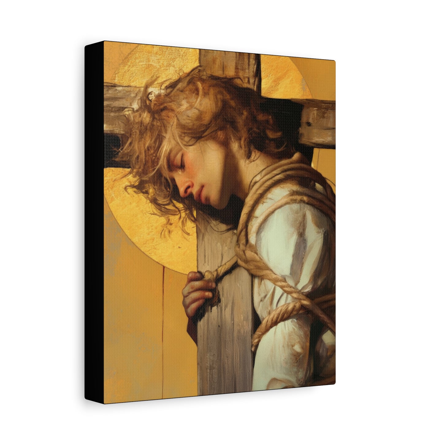 Saint Dismus, The 'Good Thief' - Gallery Wrapped Canvas - Print - Religious Art for your Home - Catholic Art