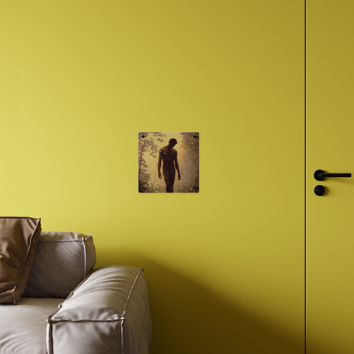 Saint Adam Wall Art Panel - Ready to Hang Acrylic Print - Catholic Saint Art - Patron Saint Print - No Frame needed