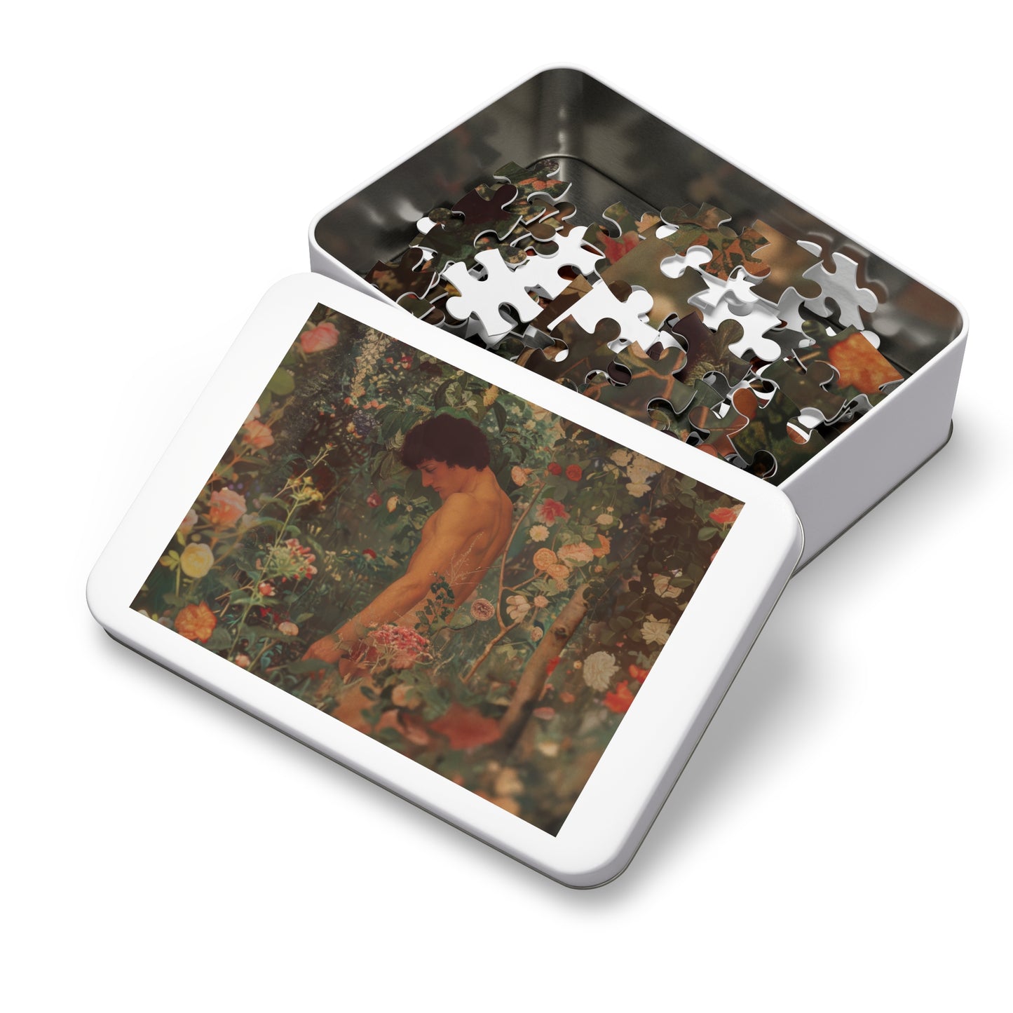 Saint Adam - Puzzle and Keepsake Tin - Religious Jigsaw Puzzle (30, 110, 252, 500,1000-Piece) - Religious Puzzle