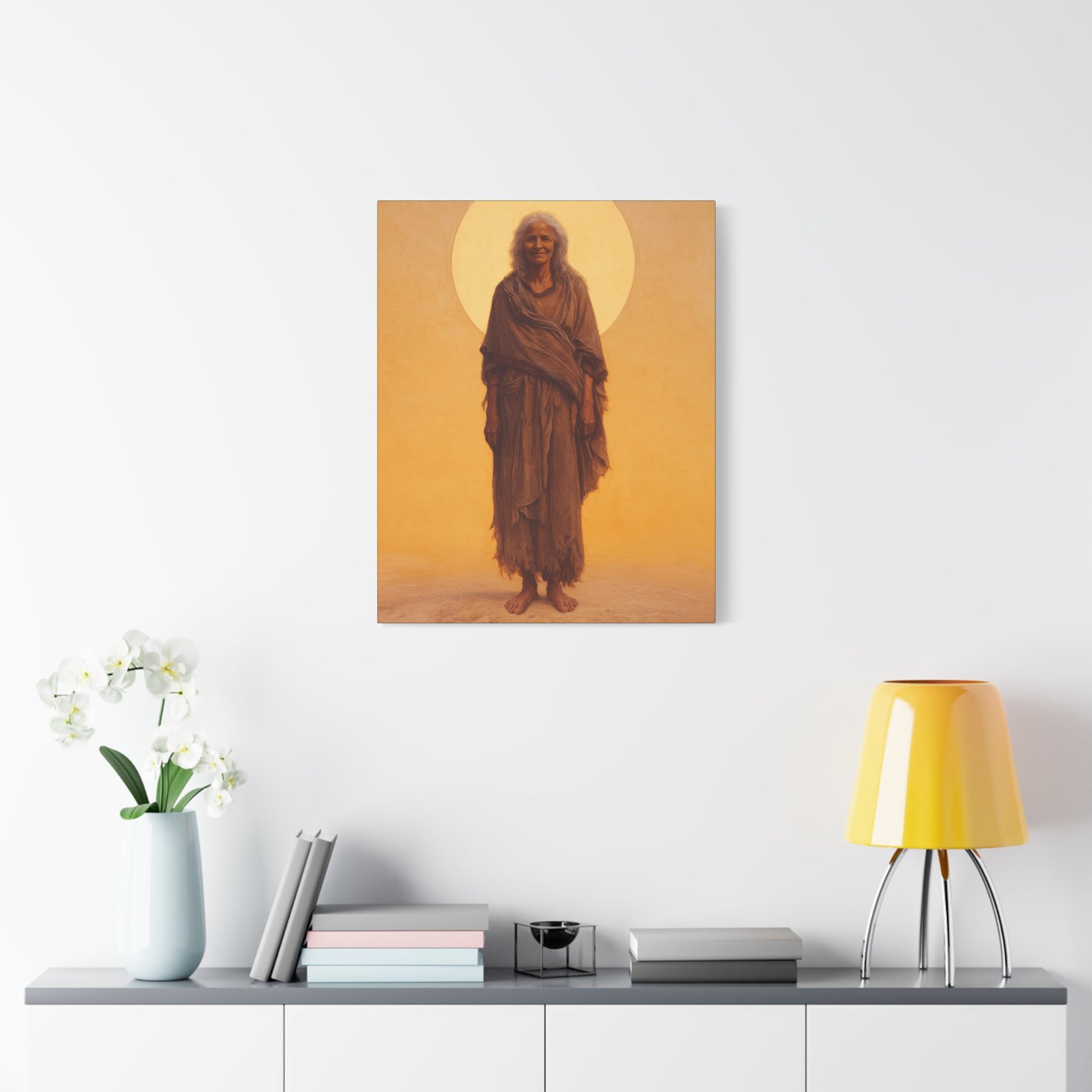 Saint Mary of Egypt - Desert Mother - Gallery Wrapped Canvas - Print - Religious Art for your Home - Catholic Art