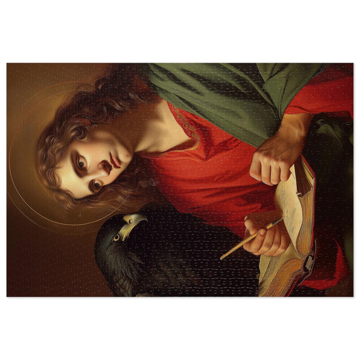 Saint John the Apostle - Puzzle and Keepsake Tin - Religious Jigsaw Puzzle (30, 110, 252, 500,1000-Piece) - Religious Puzzle