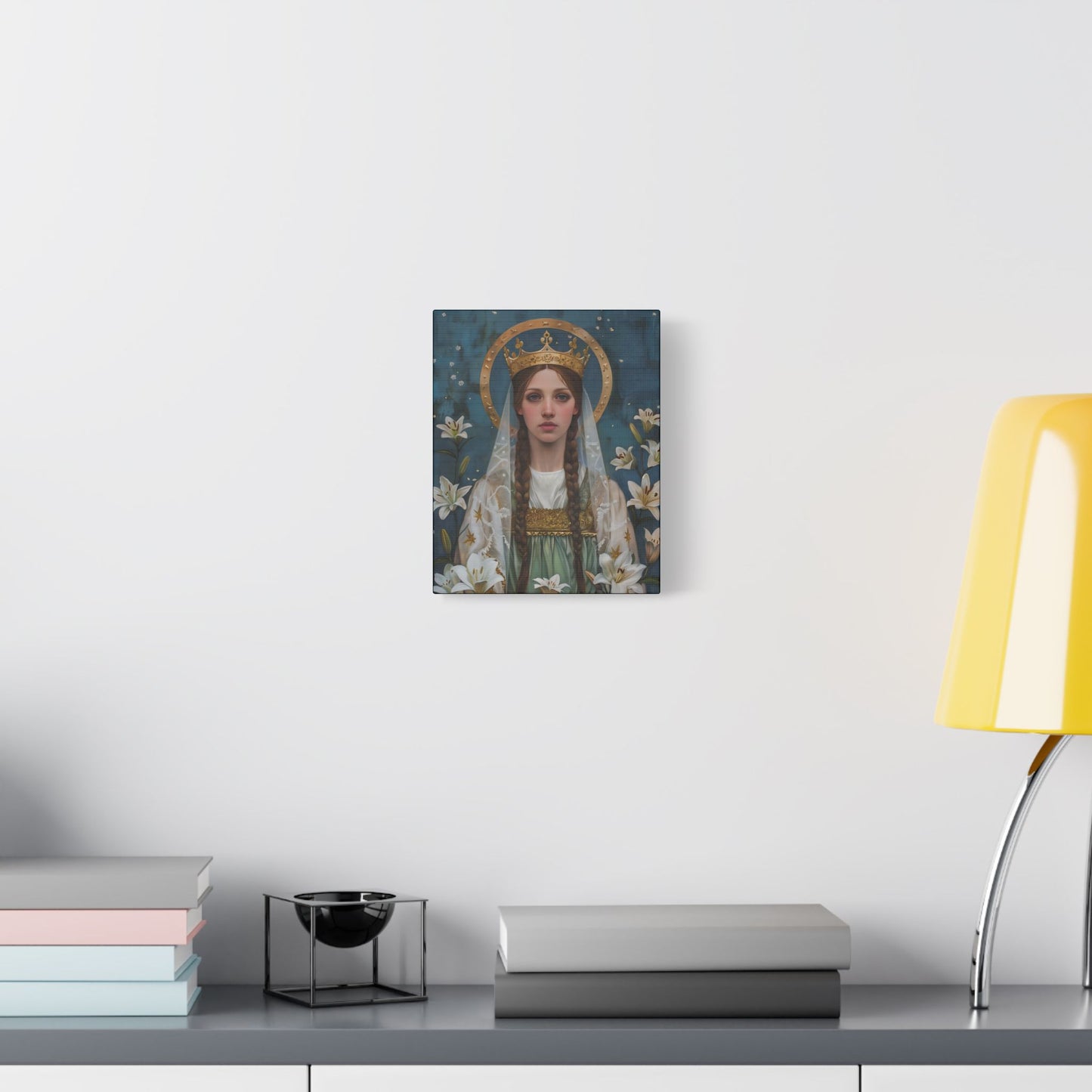 Saint Isabel of France - Museum Wrapped Canvas - Sanctified Souls Print - Religious Art - Catholic Saint