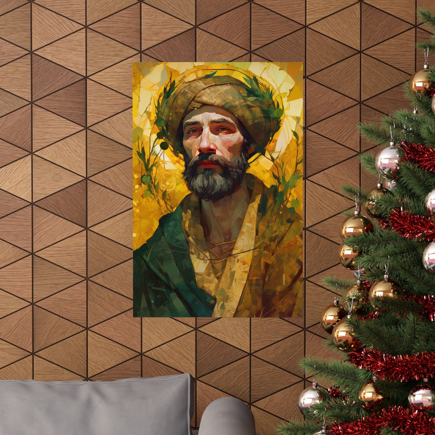 Saint Isidore the Farmer - Sanctified Souls Print - Multiple Sizes - Premium Matte Vertical Posters
