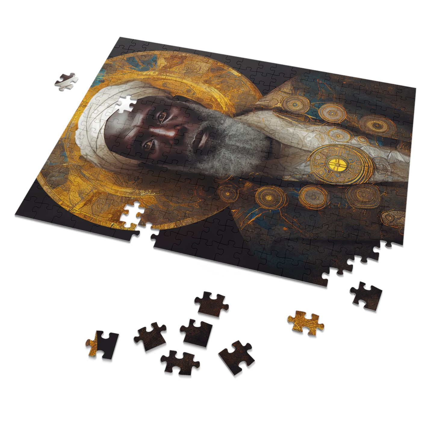 Saint Benedict - Puzzle and Keepsake Tin - Religious Jigsaw Puzzle (30, 110, 252, 500,1000-Piece) - Religious Puzzle