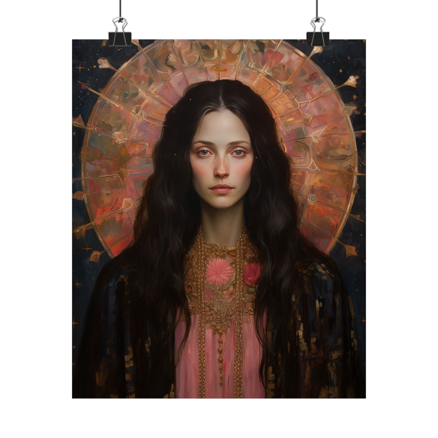 Saint Susanna - Sanctified Souls Print - Multiple Sizes - Premium Matte Vertical Posters