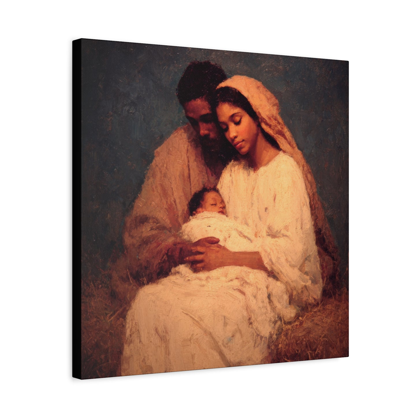 Love Made Visible in the Holy Family - Gallery Wrapped Canvas - Print - Religious Art for your Home - Catholic