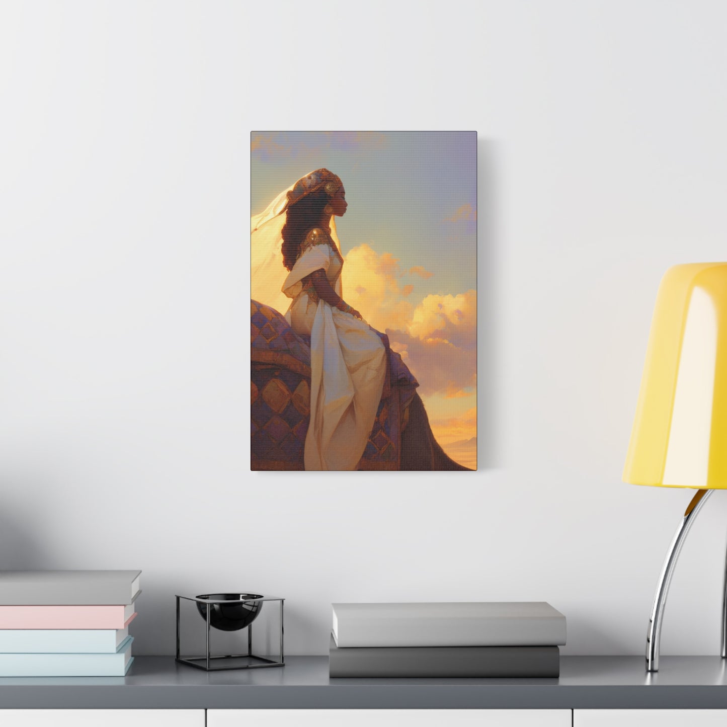 Queen of Sheba - Gallery Wrapped Canvas - Print - Religious Art for your Home - Catholic Art