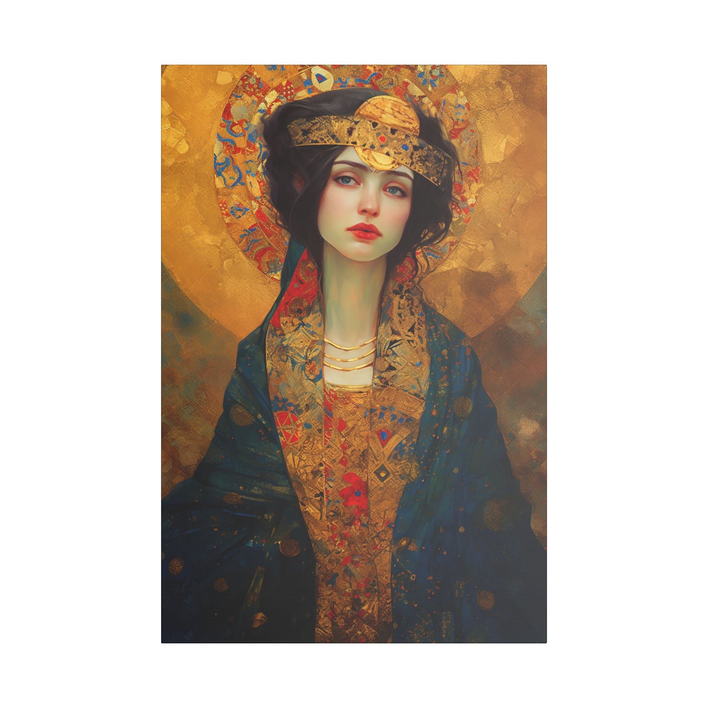 Saint Helena Canvas Print - Multiple Sizes - Catholic Home art - Museum Wrapped Canvas - Sanctified Souls Print