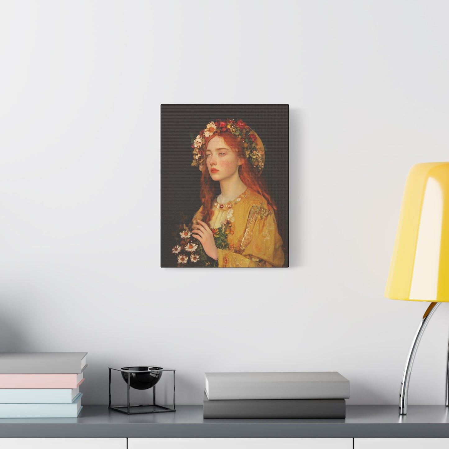 Radiance of Repentance - Mary Magdalene's Renewal - Museum Wrapped Canvas - Print - Religious Art for your Home - Prayer Room - Catholic