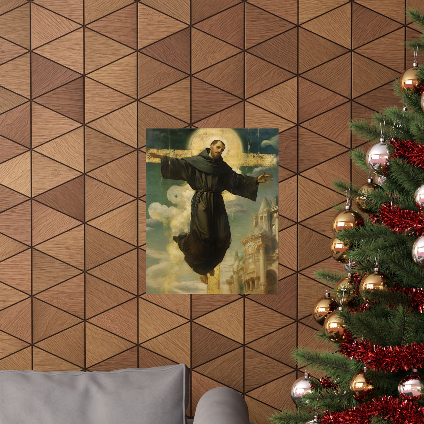 Saint Joseph of Cupertino Print - Sanctified Souls Print - Multiple Sizes - Premium Matte Vertical Posters