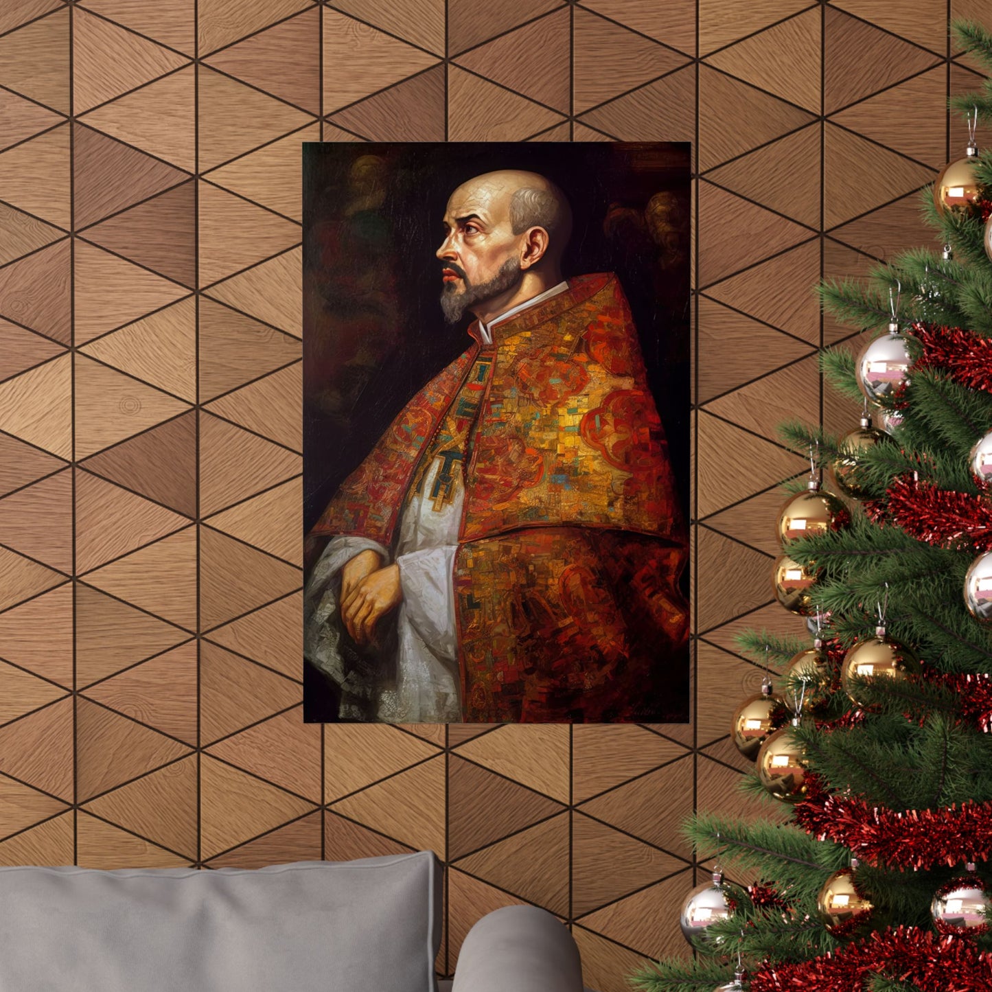 Saint Ignatius of Loyola - Sanctified Souls Print - Multiple Sizes - Premium Matte Vertical Posters