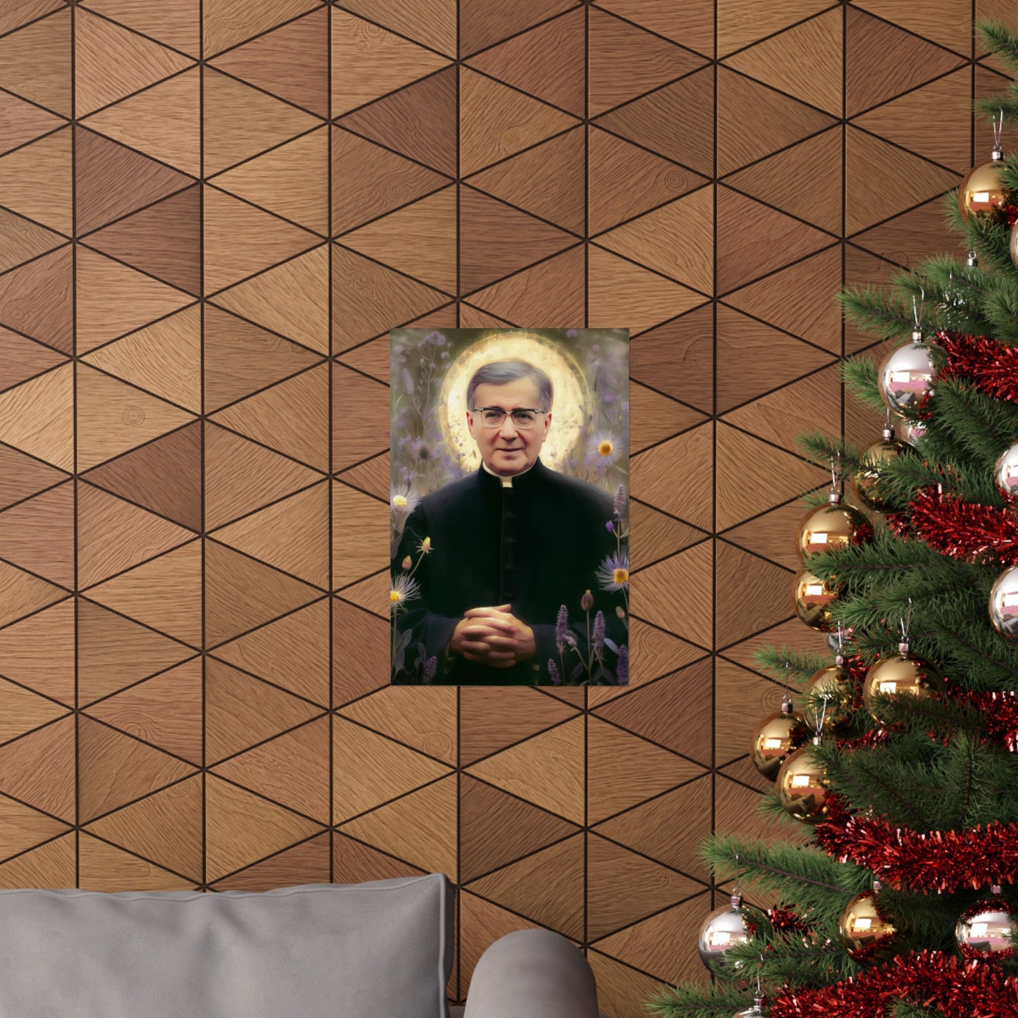 Saint Josemaría Escrivá - Sanctified Souls Print - Multiple Sizes - Premium Matte Vertical Posters