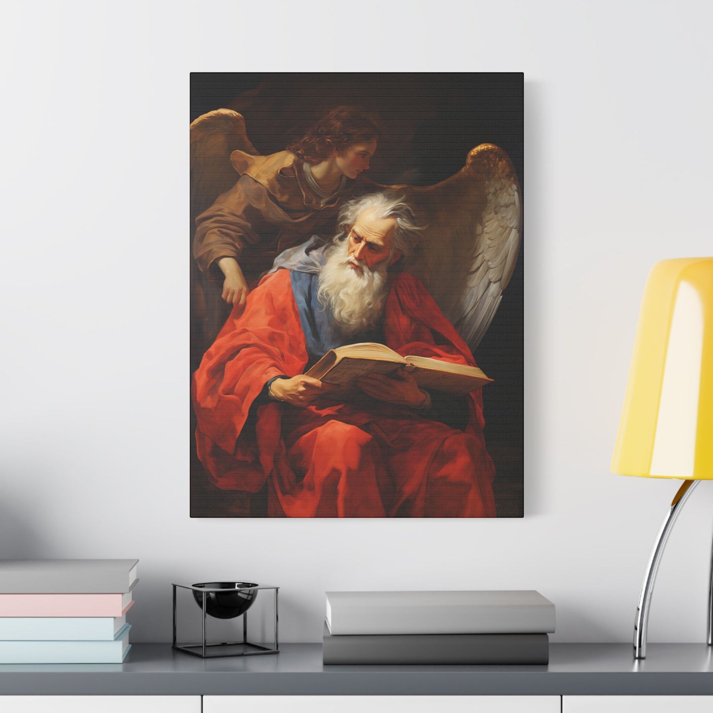 Saint Matthew the Apostle - Museum Wrapped Canvas - Sanctified Souls Print - Religious Art for your Home
