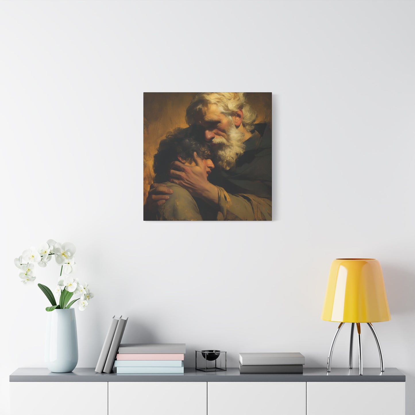 The Return of the Prodigal Son - Gallery Wrapped Canvas - Print - Religious Art for your Home - Catholic Art Print