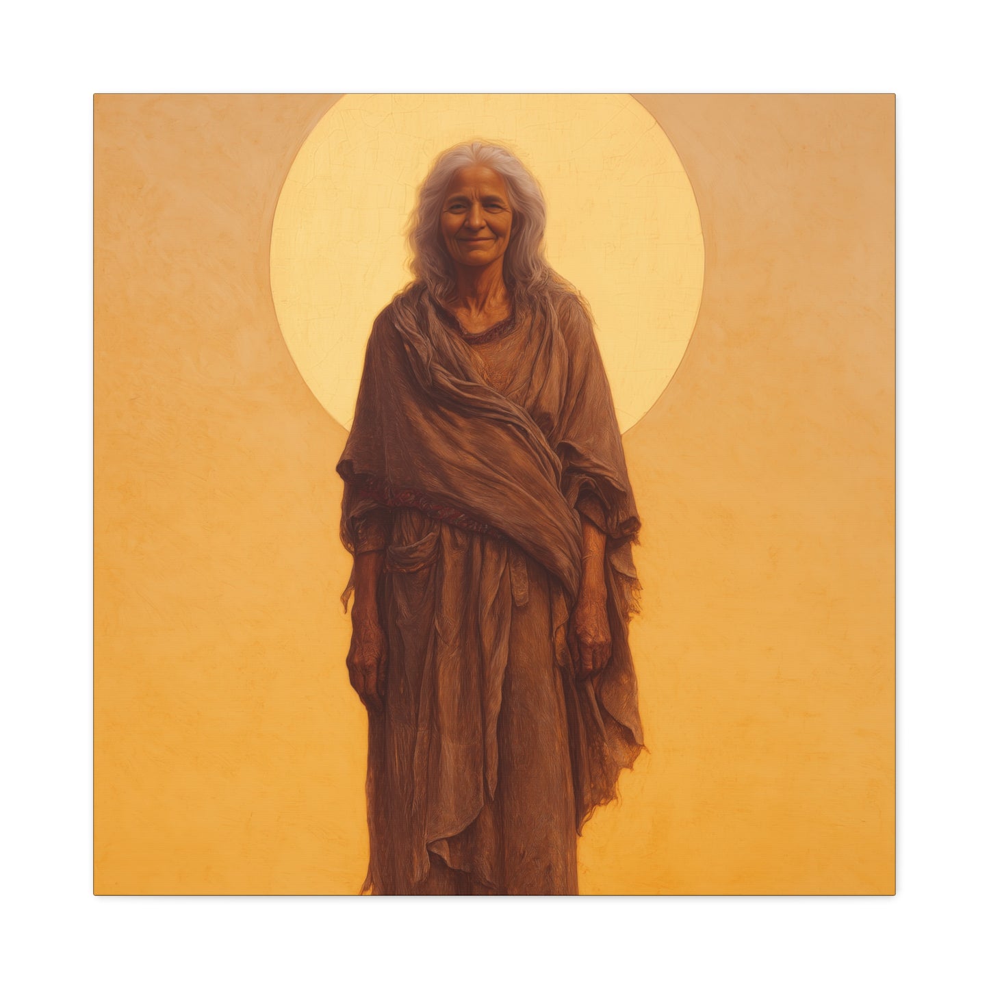 Saint Mary of Egypt - Desert Mother - Gallery Wrapped Canvas - Print - Religious Art for your Home - Catholic Art