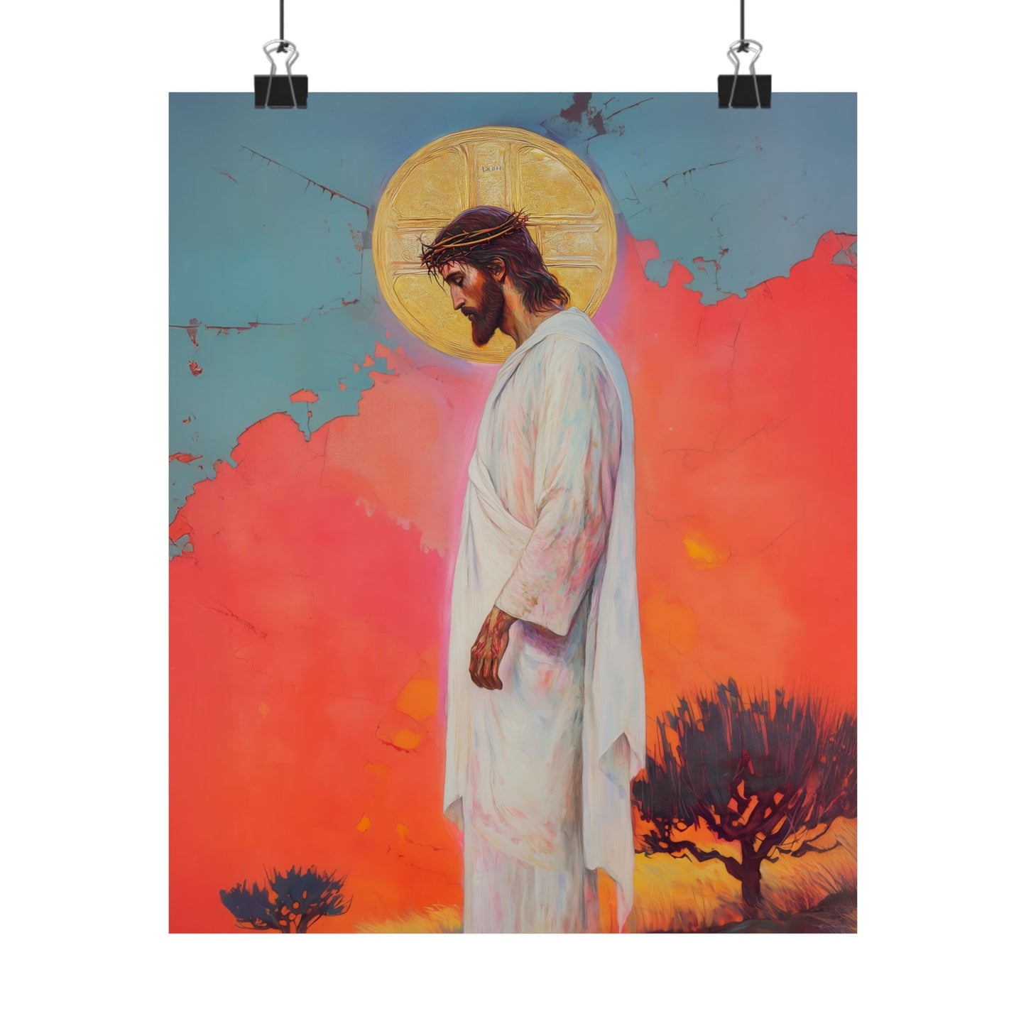 From the Tomb, Eternal Life - Sanctified Souls Print - Multiple Sizes - Premium Matte Vertical Posters - Catholic
