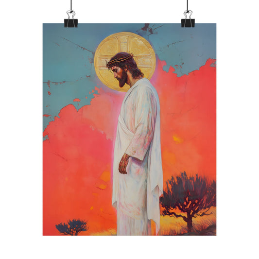 From the Tomb, Eternal Life - Sanctified Souls Print - Multiple Sizes - Premium Matte Vertical Posters - Catholic