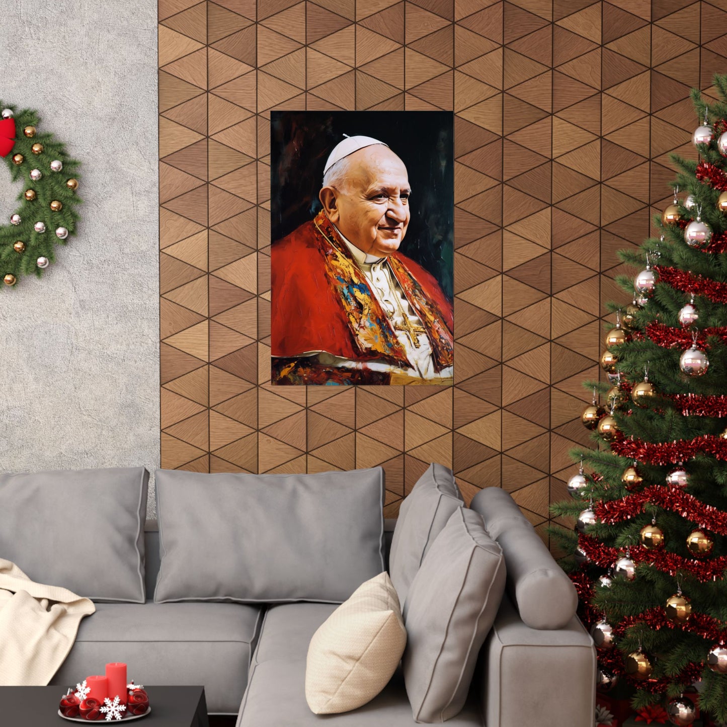 Pope Saint John XXIII - Sanctified Souls Print - Multiple Sizes - Premium Matte Vertical Posters