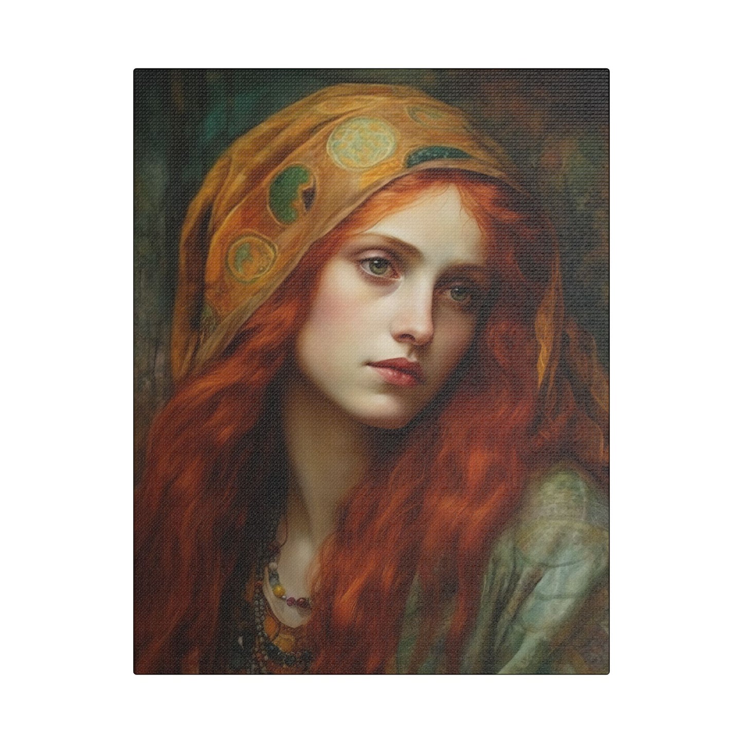 Mary Magdalene's Inner Peace Canvas Print - Multiple Sizes - Museum Wrapped - Mary Magdalene Portrait Art