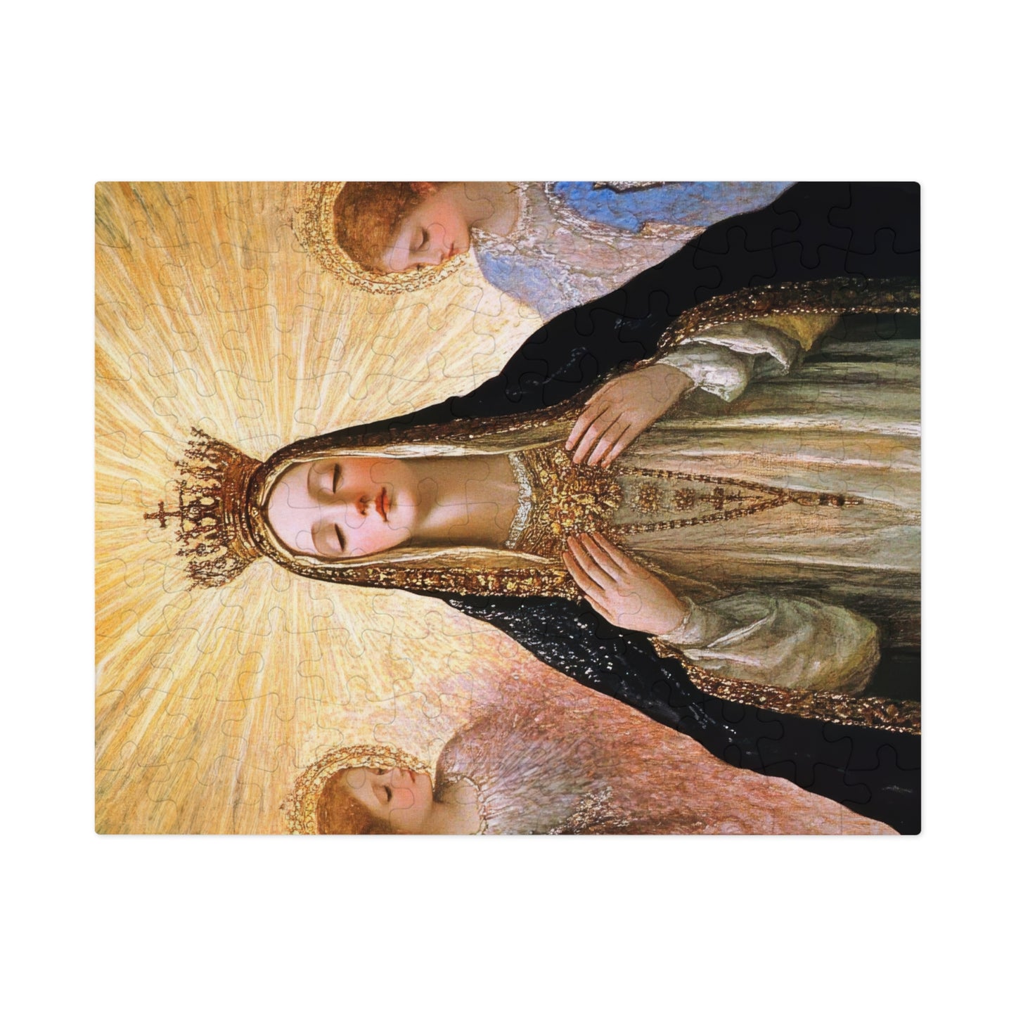 Divine Majesty : The Crowning of the Queen of Heaven - Puzzle and Keepsake Tin - Religious (30, 110, 252, 500,1000) - Religious Puzzle