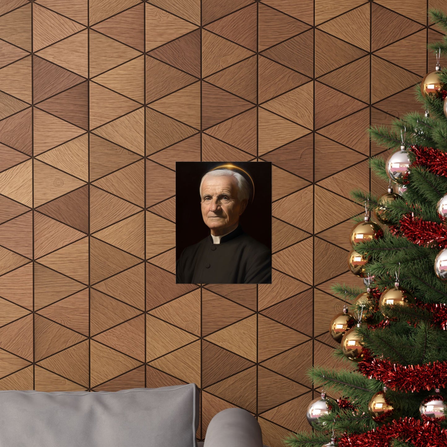 Saint André Bessette  - Sanctified Souls Print - Multiple Sizes - Premium Matte Vertical Posters