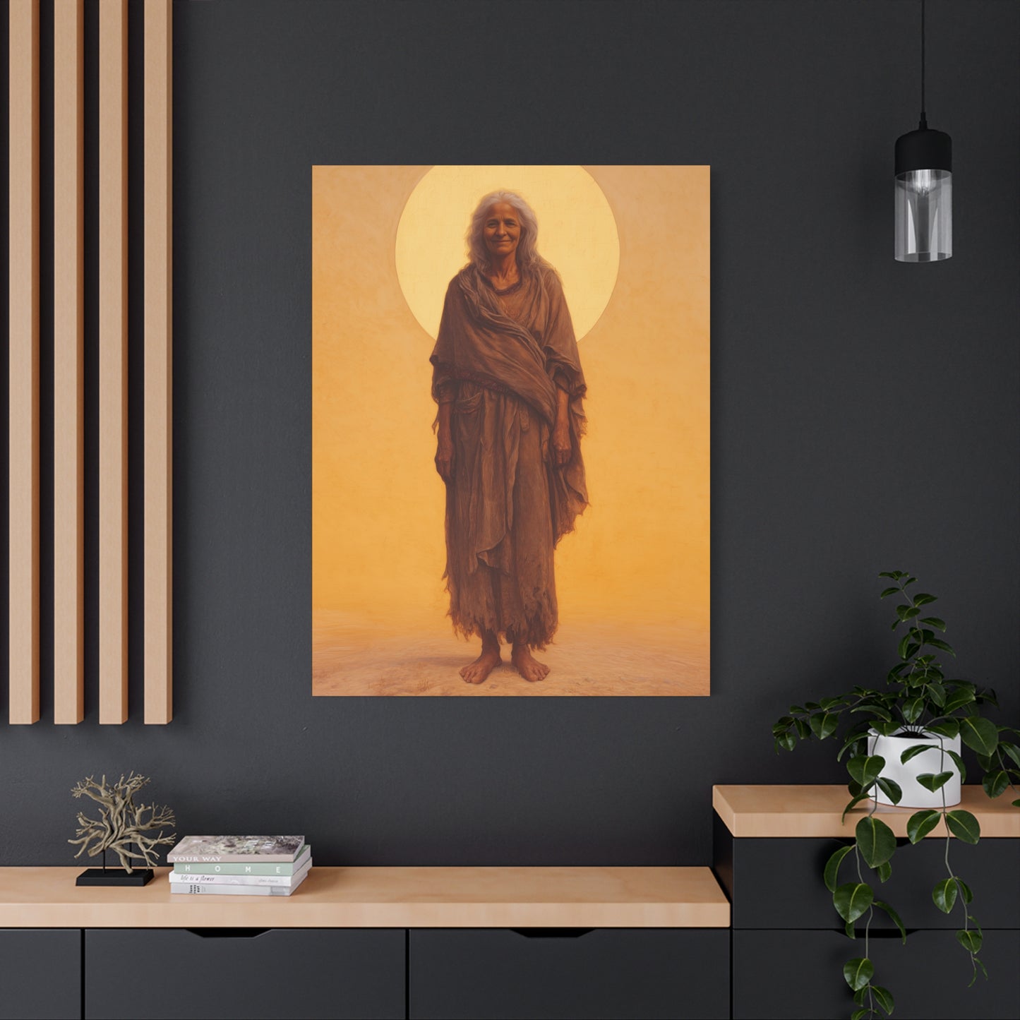 Saint Mary of Egypt - Desert Mother - Gallery Wrapped Canvas - Print - Religious Art for your Home - Catholic Art