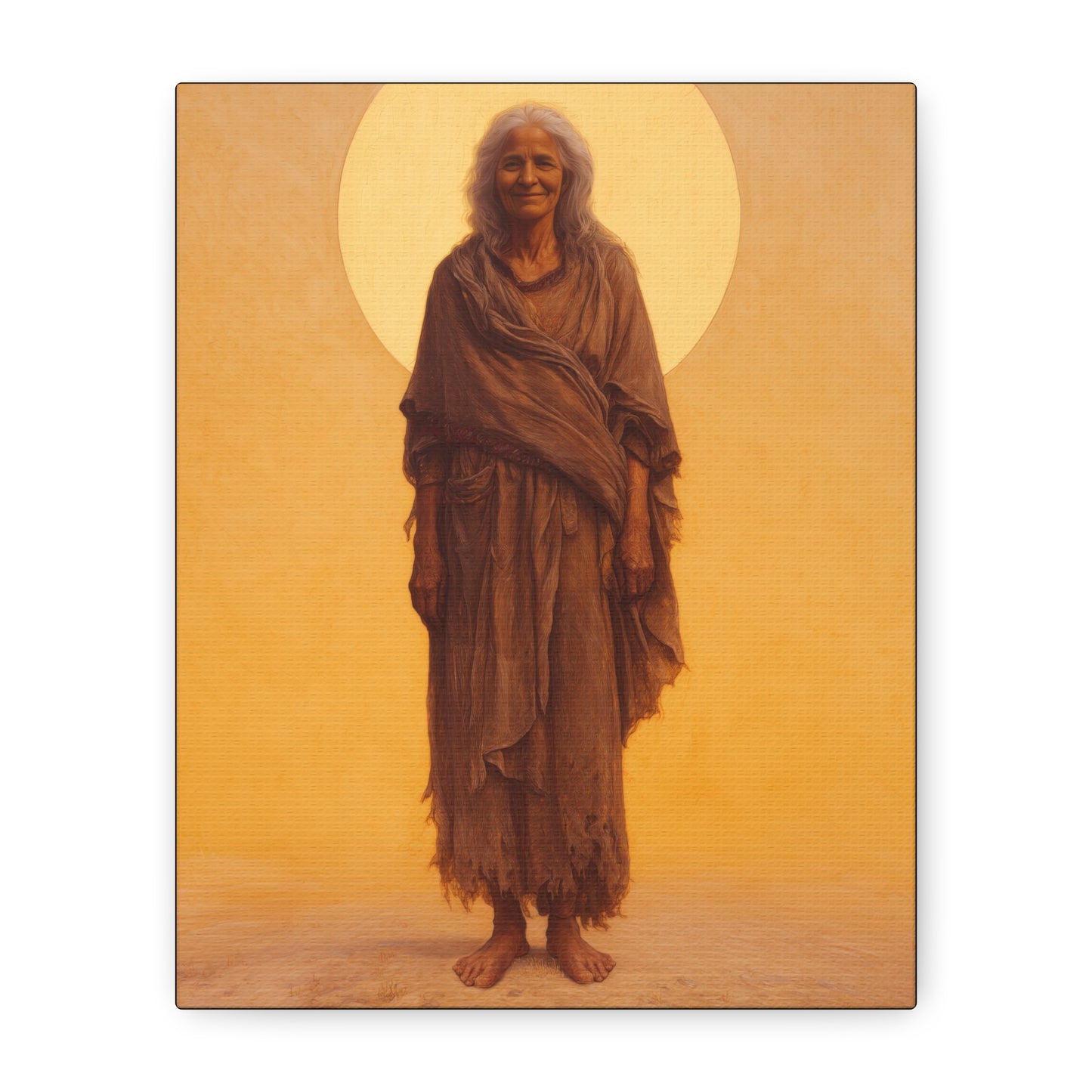 Saint Mary of Egypt - Desert Mother - Gallery Wrapped Canvas - Print - Religious Art for your Home - Catholic Art