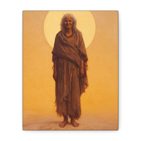 Saint Mary of Egypt - Desert Mother - Gallery Wrapped Canvas - Print - Religious Art for your Home - Catholic Art