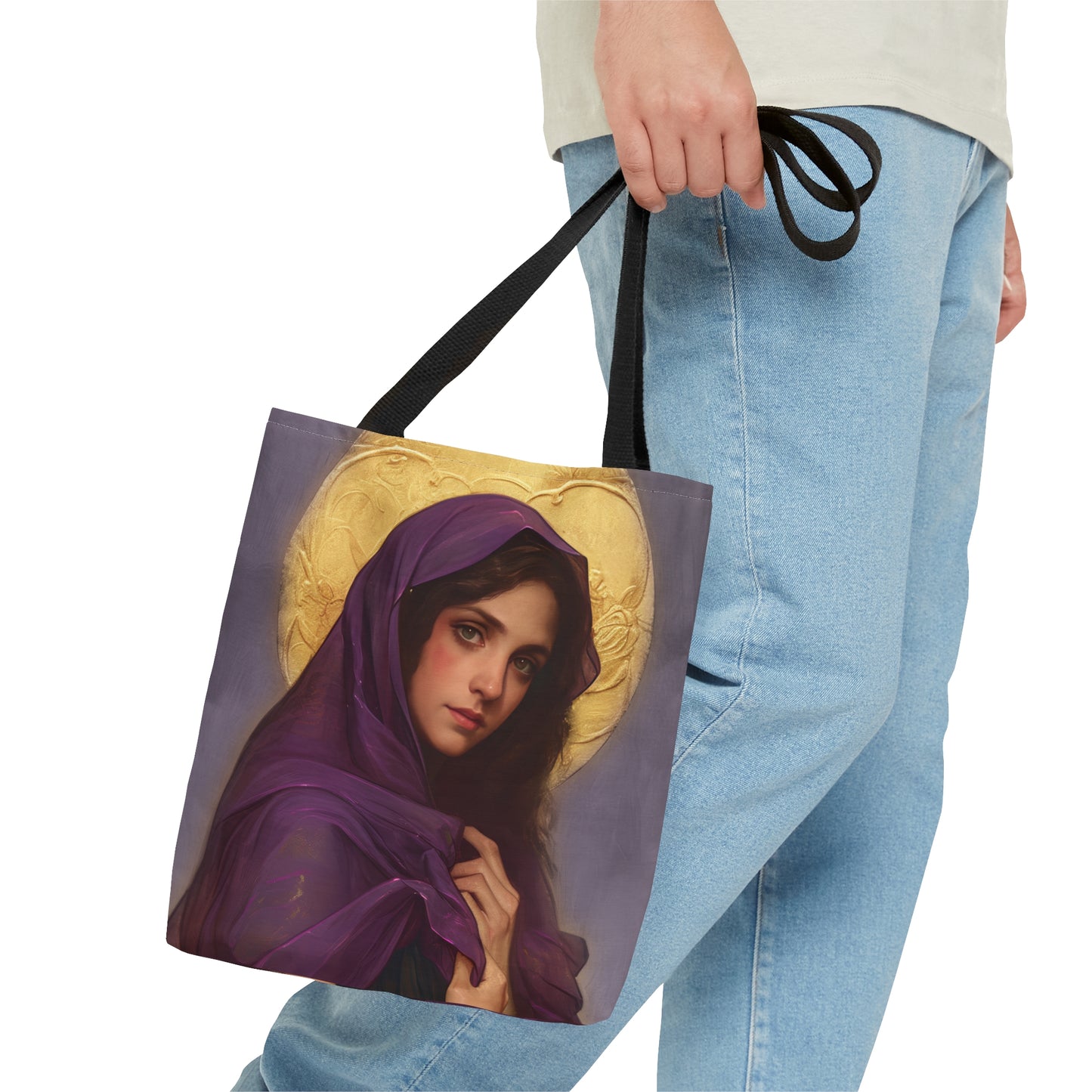 Saint Lydia Purpuraria / Lydia of Thyatira Tote Bag - Large Medium Small Faith Art Bag - Catholic Faith Purse - Religious Carry All