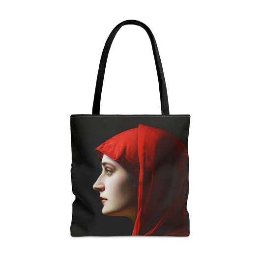 Saint Fabiola Tote Bag - Large Medium Small Faith Art Bag - Re usable Tote Purse - Double Sided - Catholic Art Bag