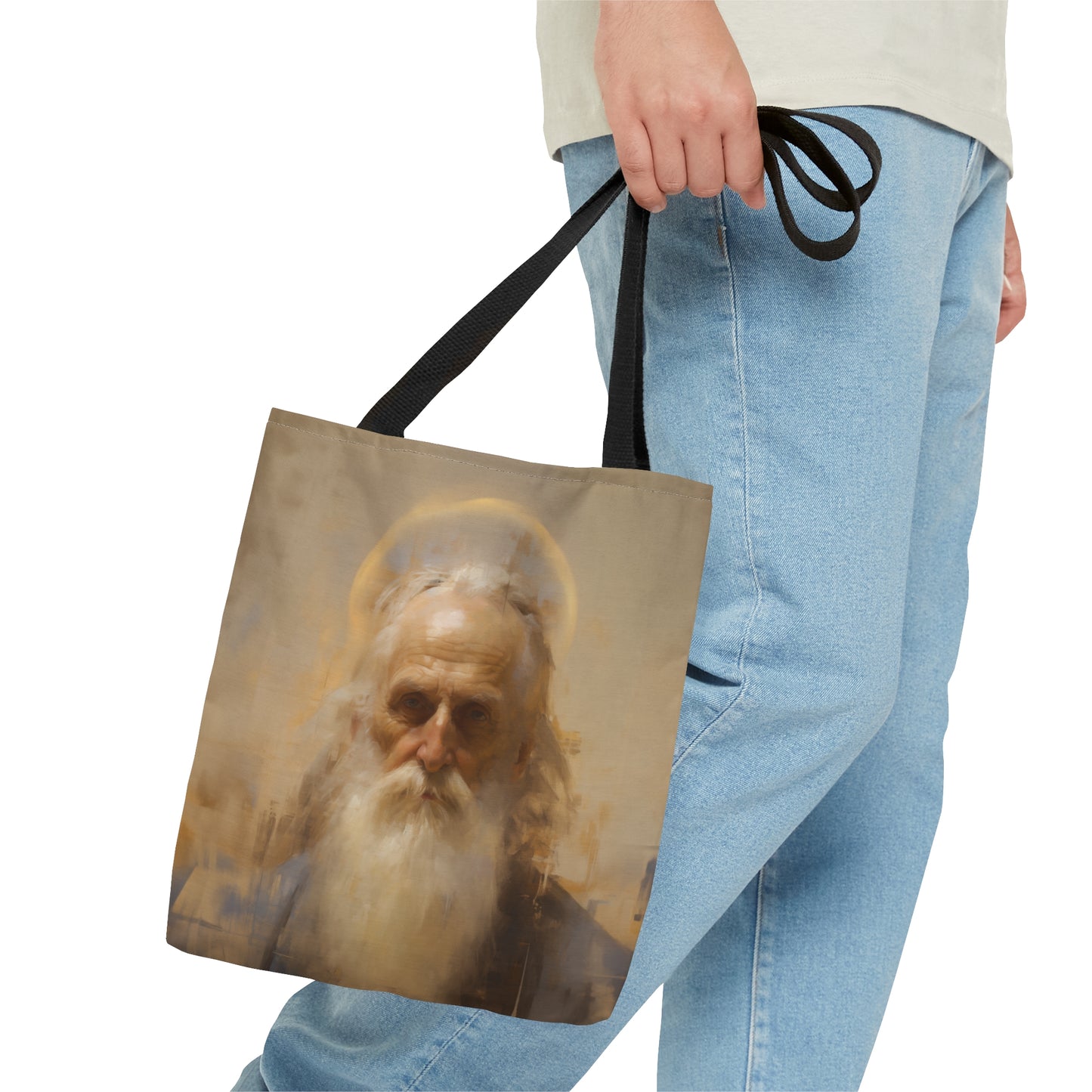 Saint Zachariah Tote Bag - Large Medium Small Faith Art Bag - Catholic Faith Purse - Religious - Prayer Bag - Devotional Purse