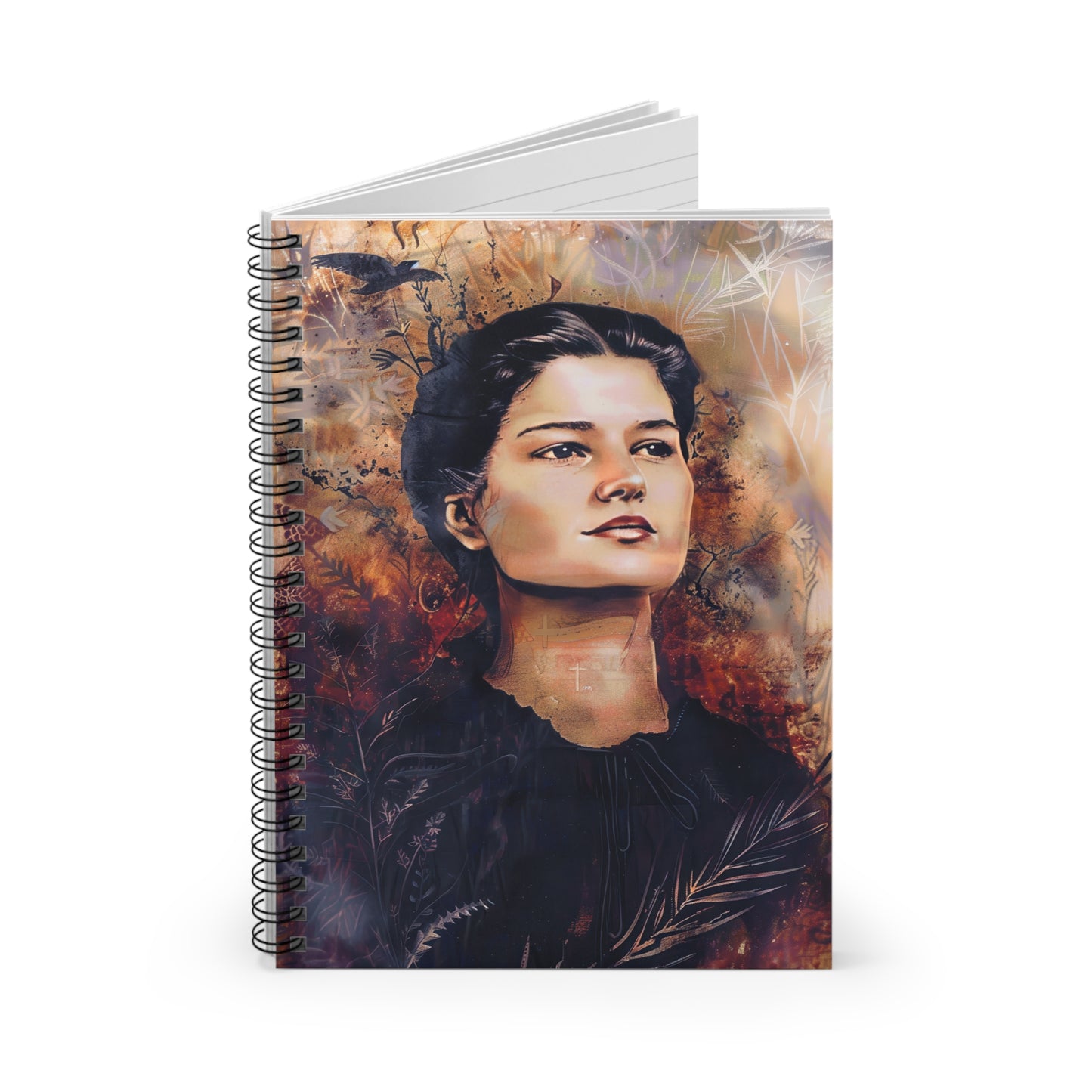 Blessed Pierina Morosini - Sanctified Souls Art - Religious - Spiral Notebook - Ruled Line - Catholic Religious art present gift