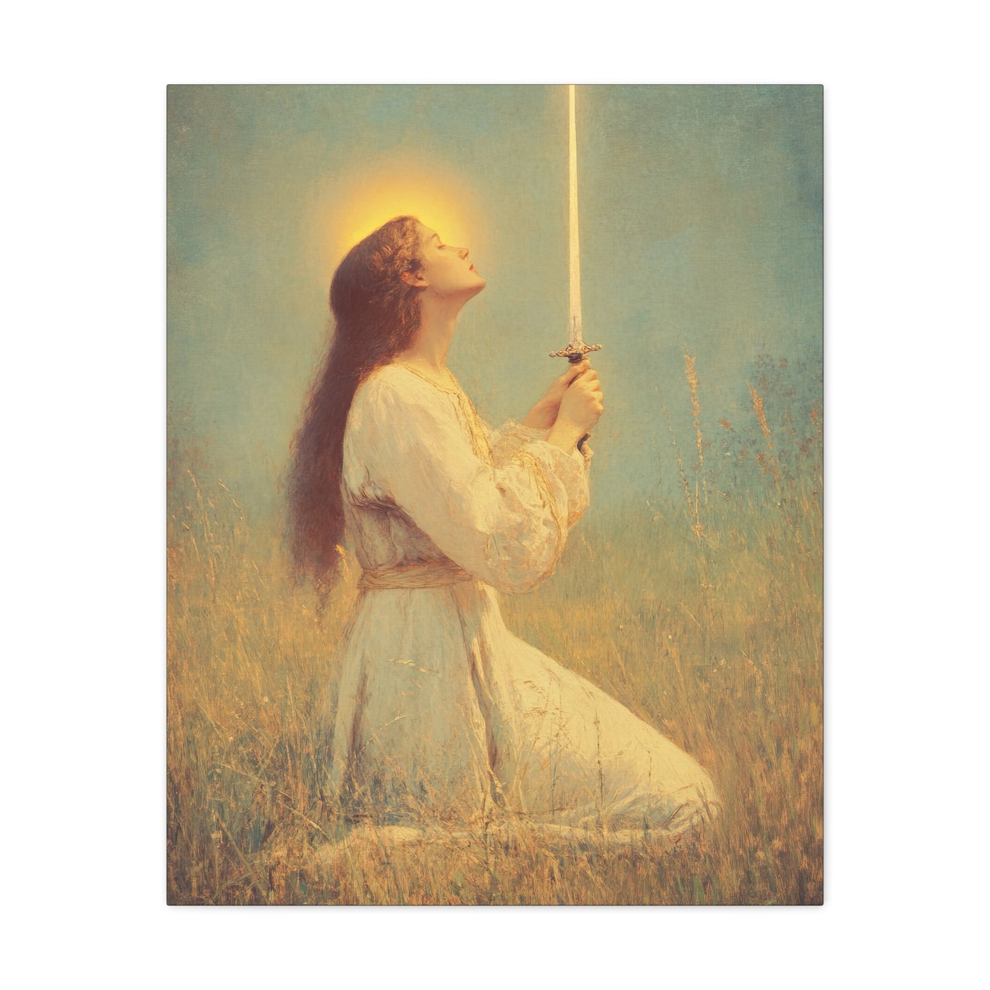 St. Joan of Arc - Catholic Saint Canvas Print