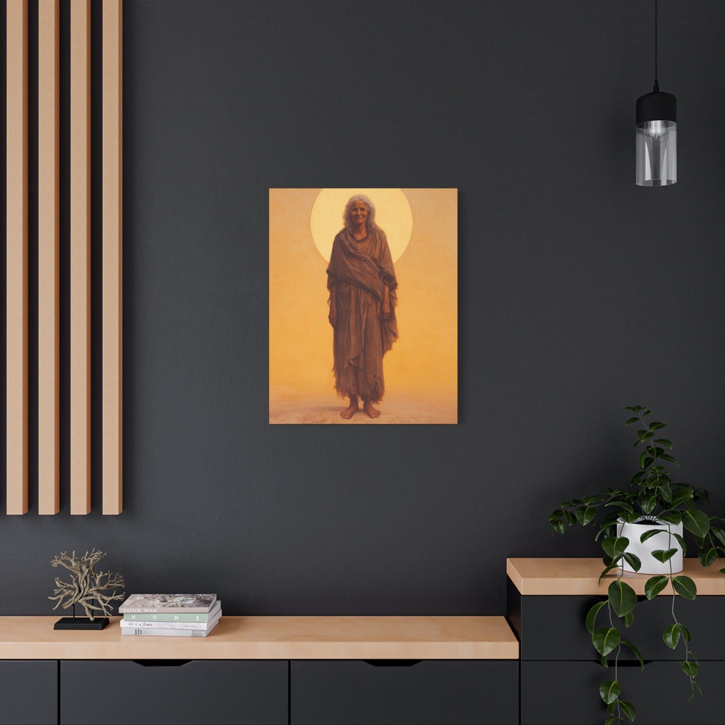 Saint Mary of Egypt - Desert Mother - Gallery Wrapped Canvas - Print - Religious Art for your Home - Catholic Art