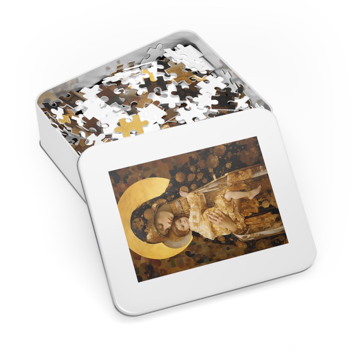 The Light of Love- Virgin Mary and the Christ Child - Religious Jigsaw Puzzle (30, 110, 252, 500,1000-Piece) - Catholic Art - Faith Art