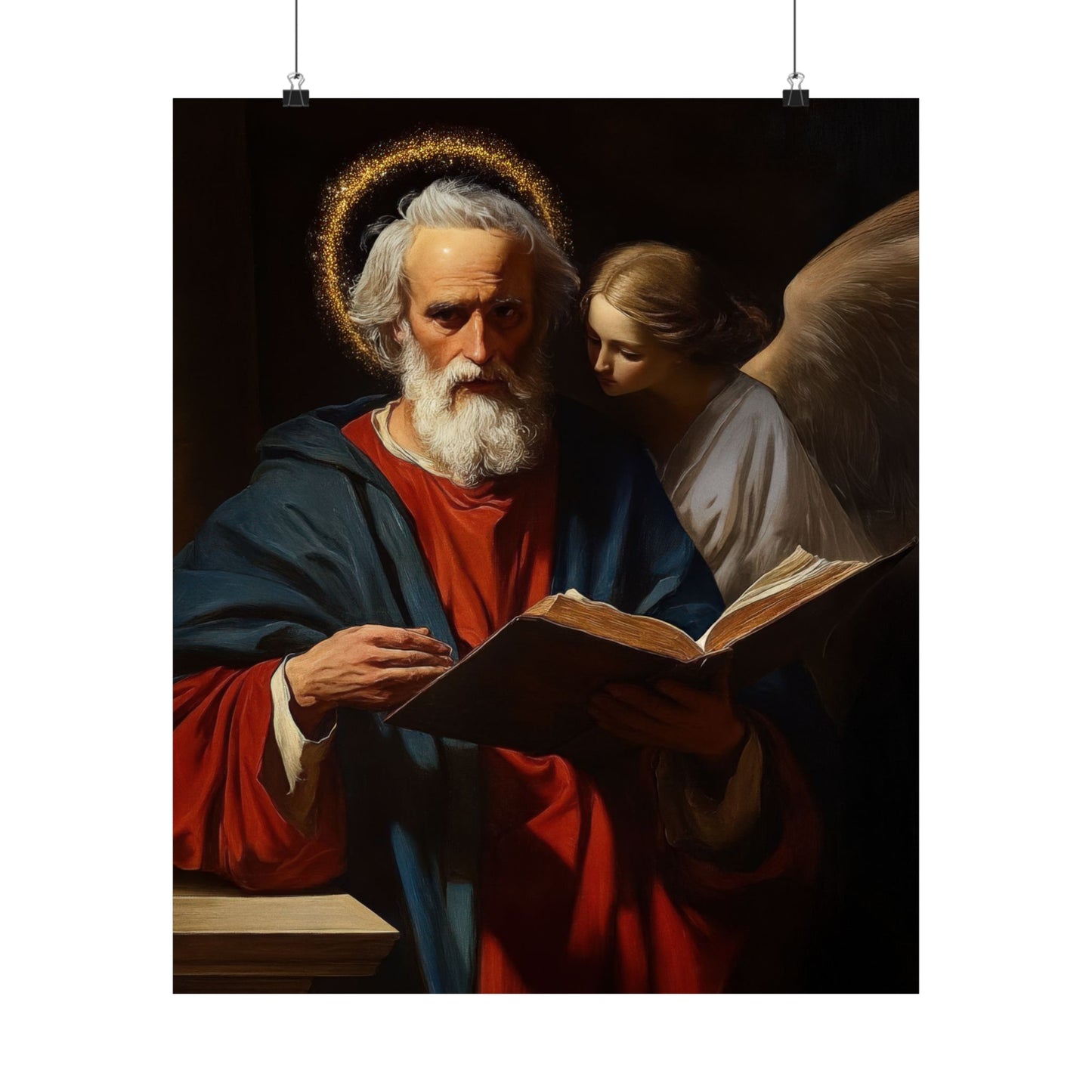 Saint Matthew the Apostle - Sanctified Souls Print - Multiple Sizes - Premium Matte Vertical Posters