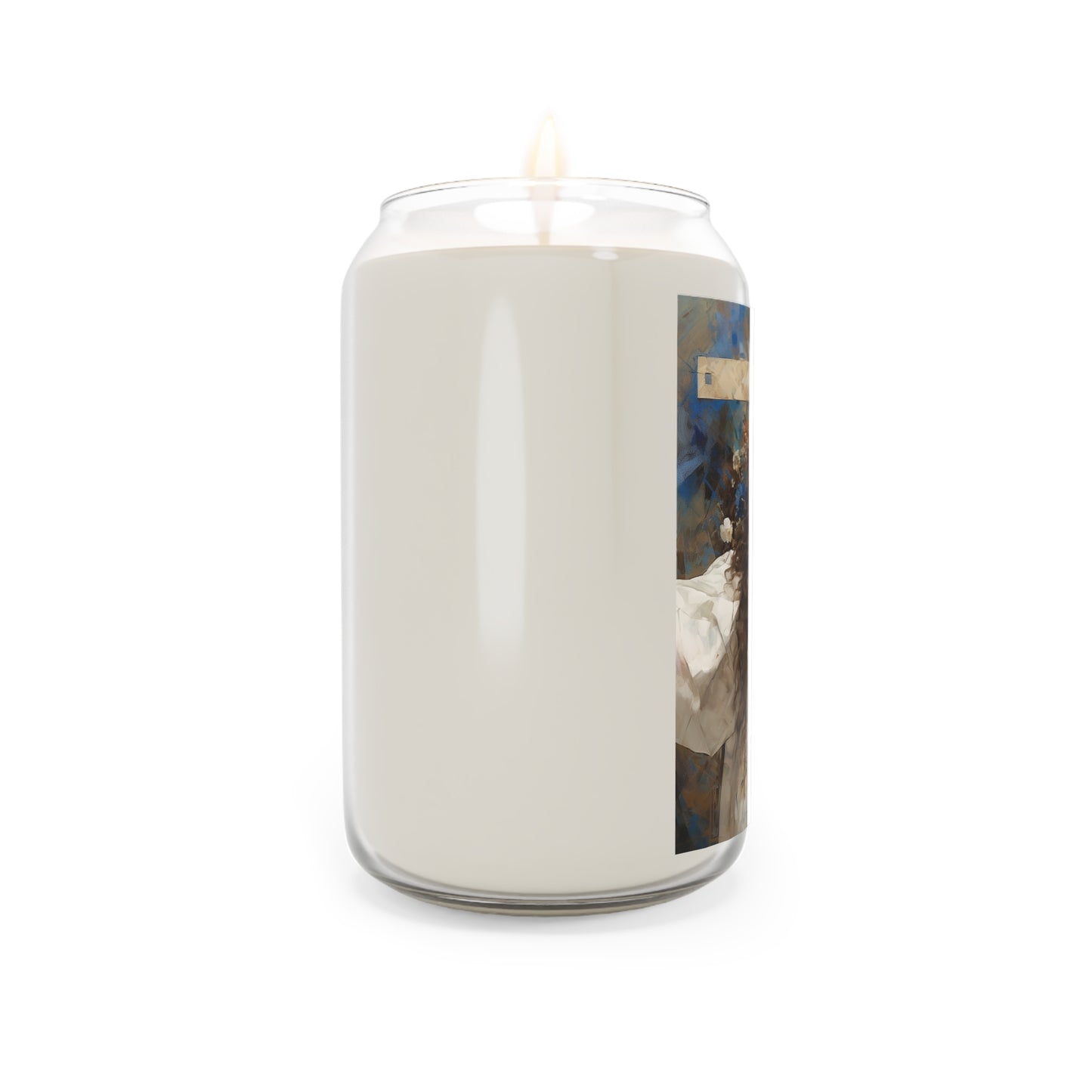 Saint Wilgefortis  - Scented Prayer Candle, 13.75oz - Tall Size - Religious Prayer Candle - Catholic Art - The Bearded Virgin Martyr