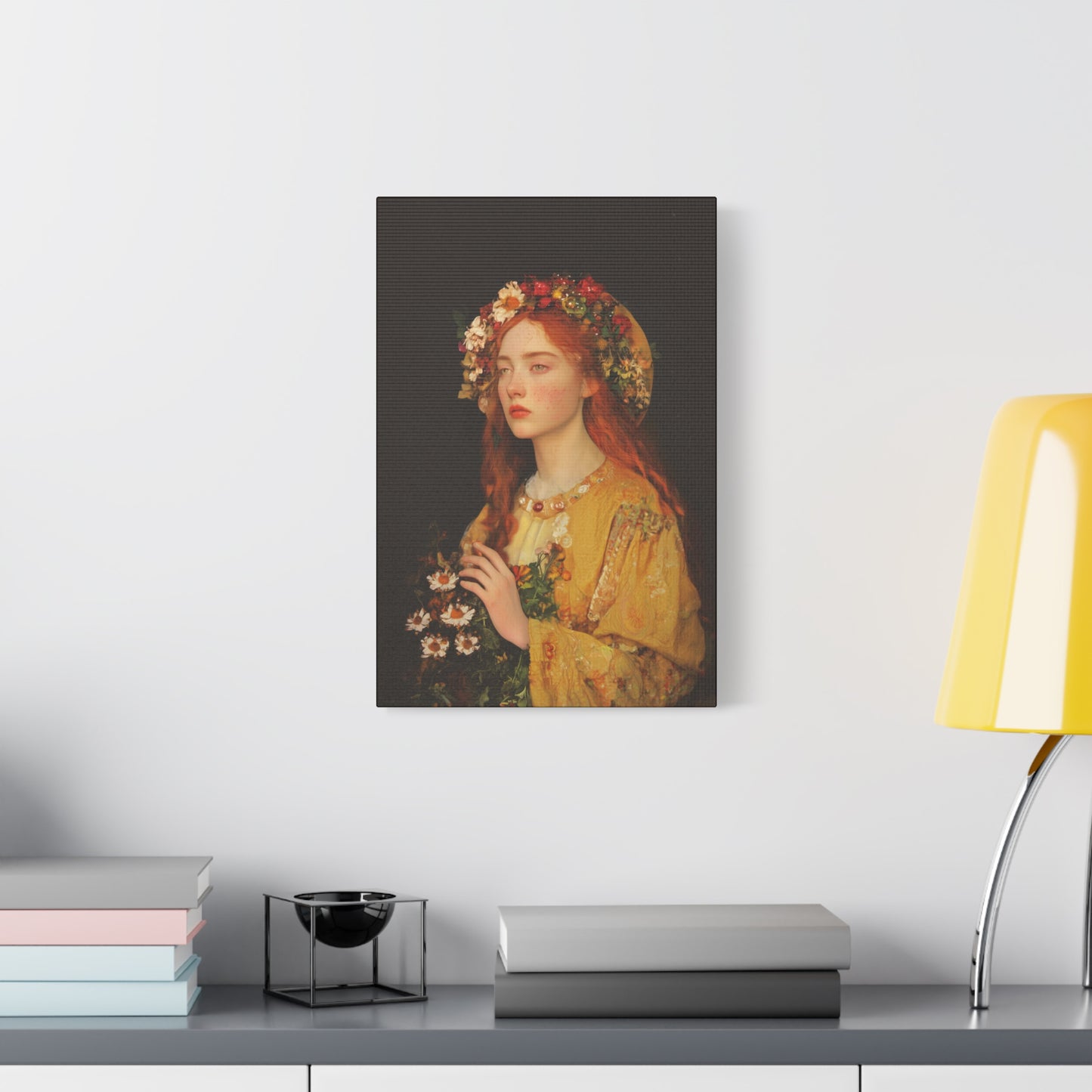 Radiance of Repentance - Mary Magdalene's Renewal - Museum Wrapped Canvas - Print - Religious Art for your Home - Prayer Room - Catholic