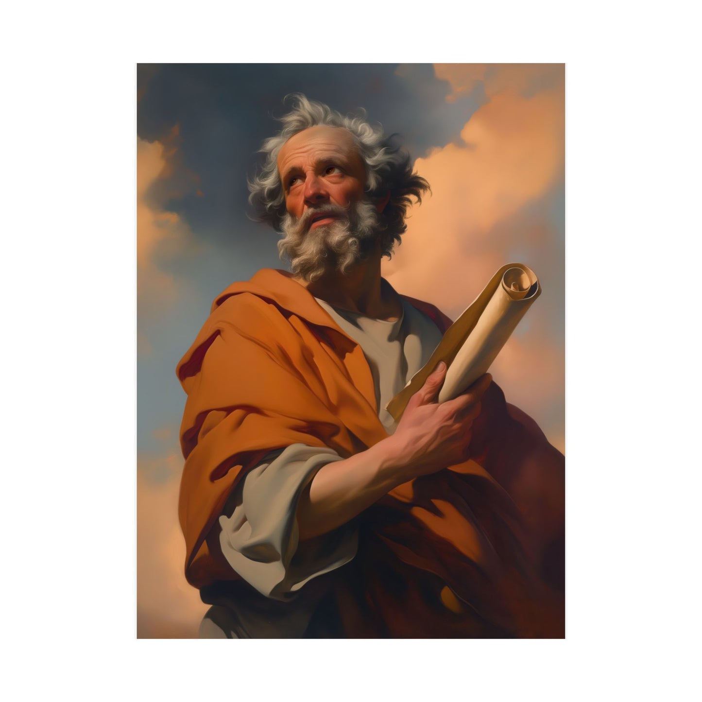 Saint Paul the Apostle - Sanctified Souls Print - Multiple Sizes - Premium Matte Vertical Posters