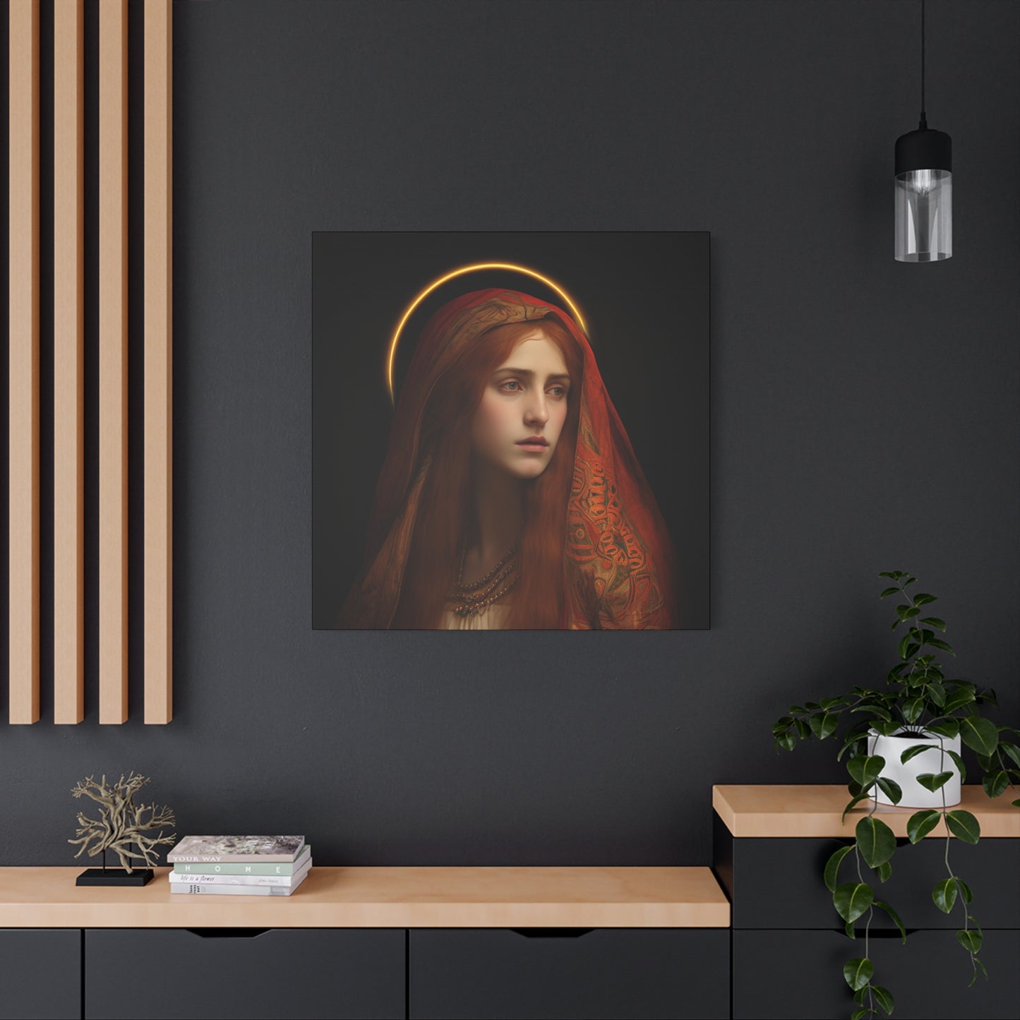 The Beloved Disciple - Mary Magdalene's Devotion - Museum Wrapped Canvas - Sanctified Souls Print - Religious Art for your Home