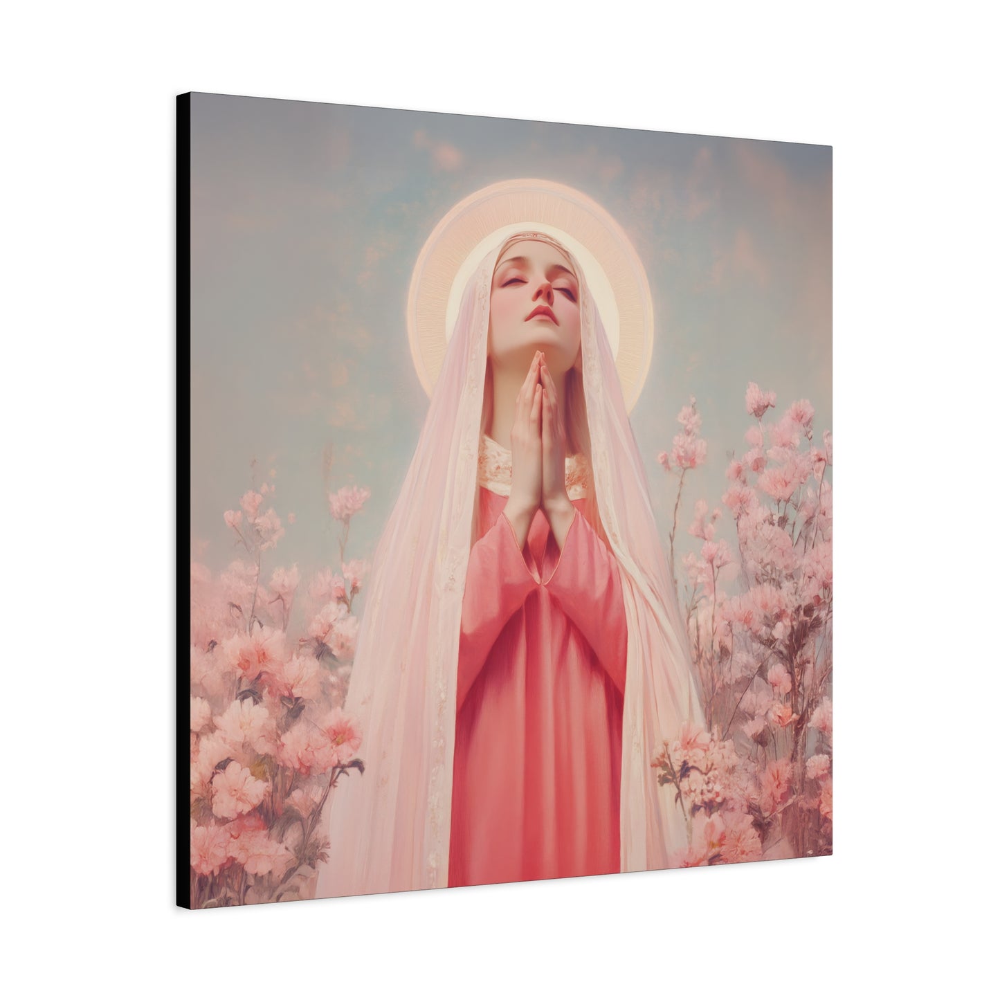 Saint Illuminata - Gallery Wrapped Canvas - Print - Religious Art for your Home - Catholic Art Print