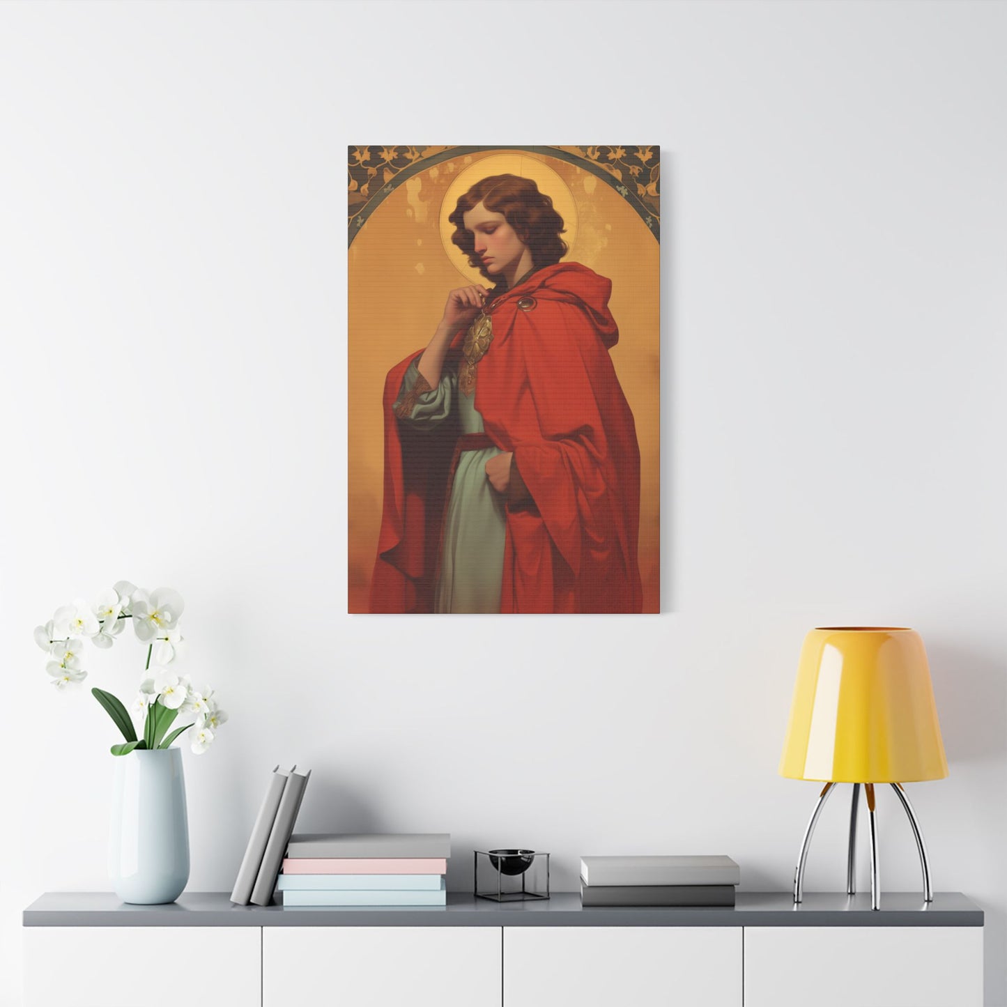 Saint Casimir of Poland Canvas Print - Multiple Sizes - Catholic Home art - Museum Wrapped Canvas - Sanctified Souls Print