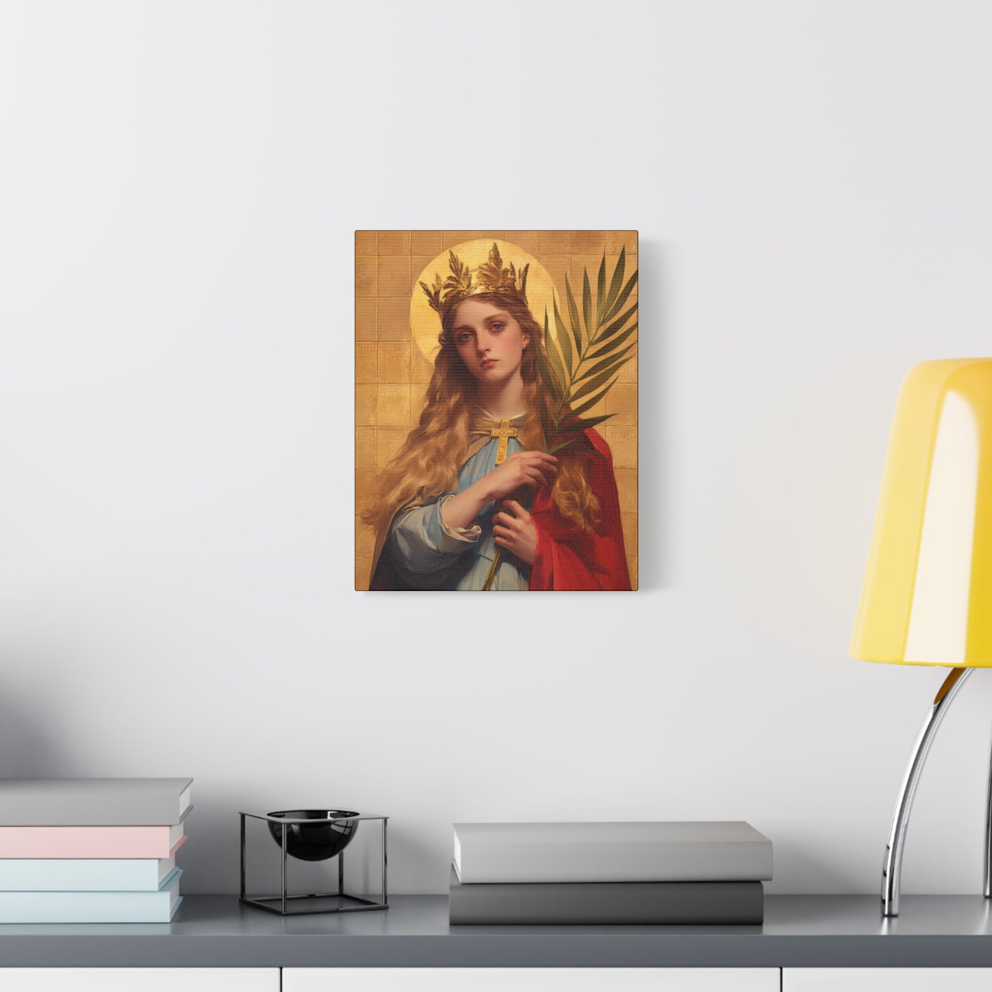 Saint Agrippina - Gallery Wrapped Canvas - Print - Religious Art for your Home - Catholic Art