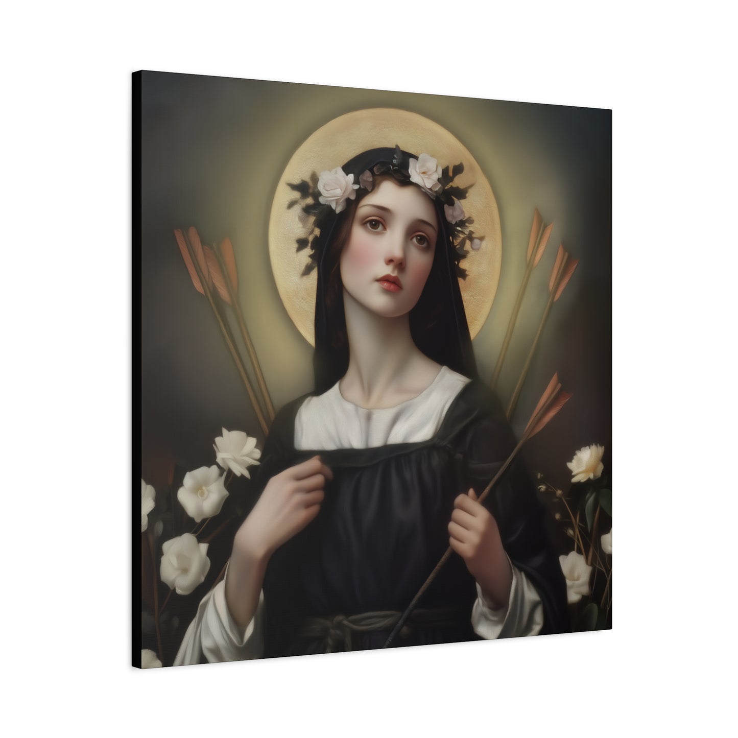Saint Dorothy of Montau - Gallery Wrapped Canvas - Print - Religious Art for your Home - Catholic Art