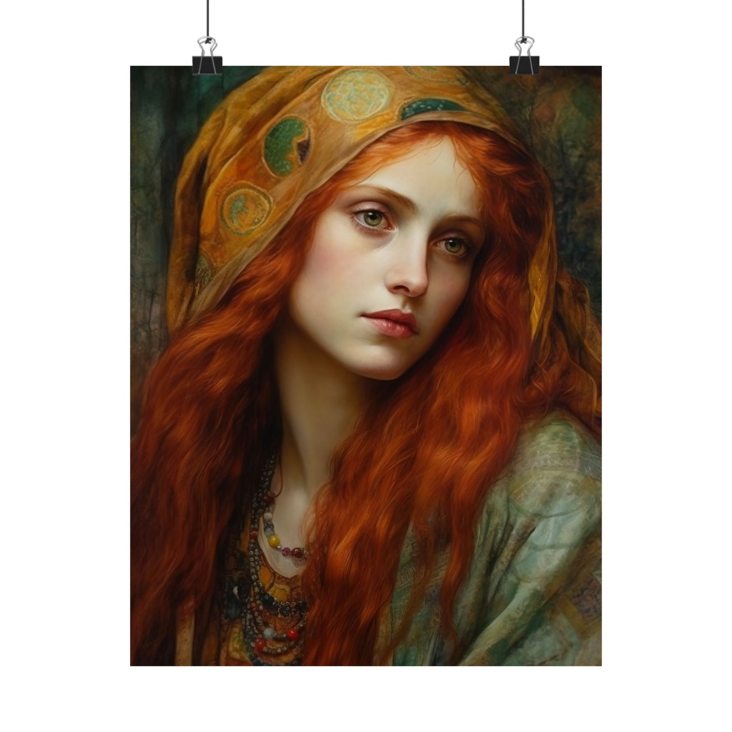 Mary Magdalene's Inner Peace Print - Sanctified Souls Print - Multiple Sizes - Premium Matte Vertical Posters